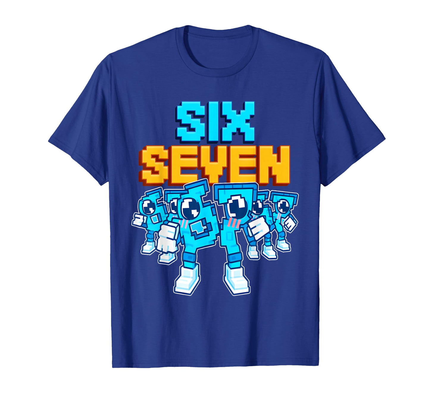 67 Six Seven Funny Italian Brainrot Kids Gaming Meme T-Shirt