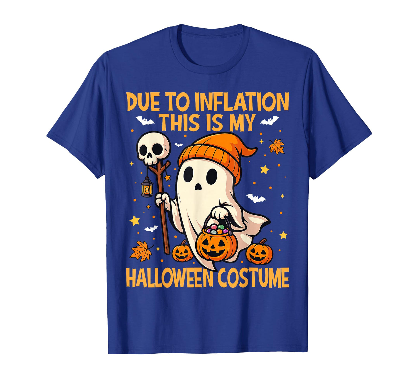 Due to Inflation This is My Funny Halloween Costume T-Shirt