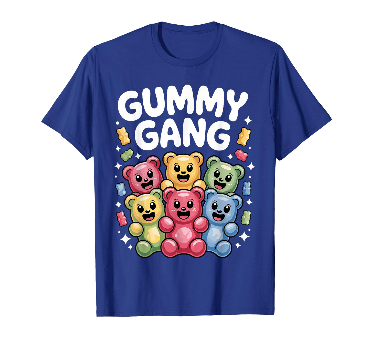 Funny Gummy Bear Design for Men Women Kids Gummy Bear Lovers T-Shirt