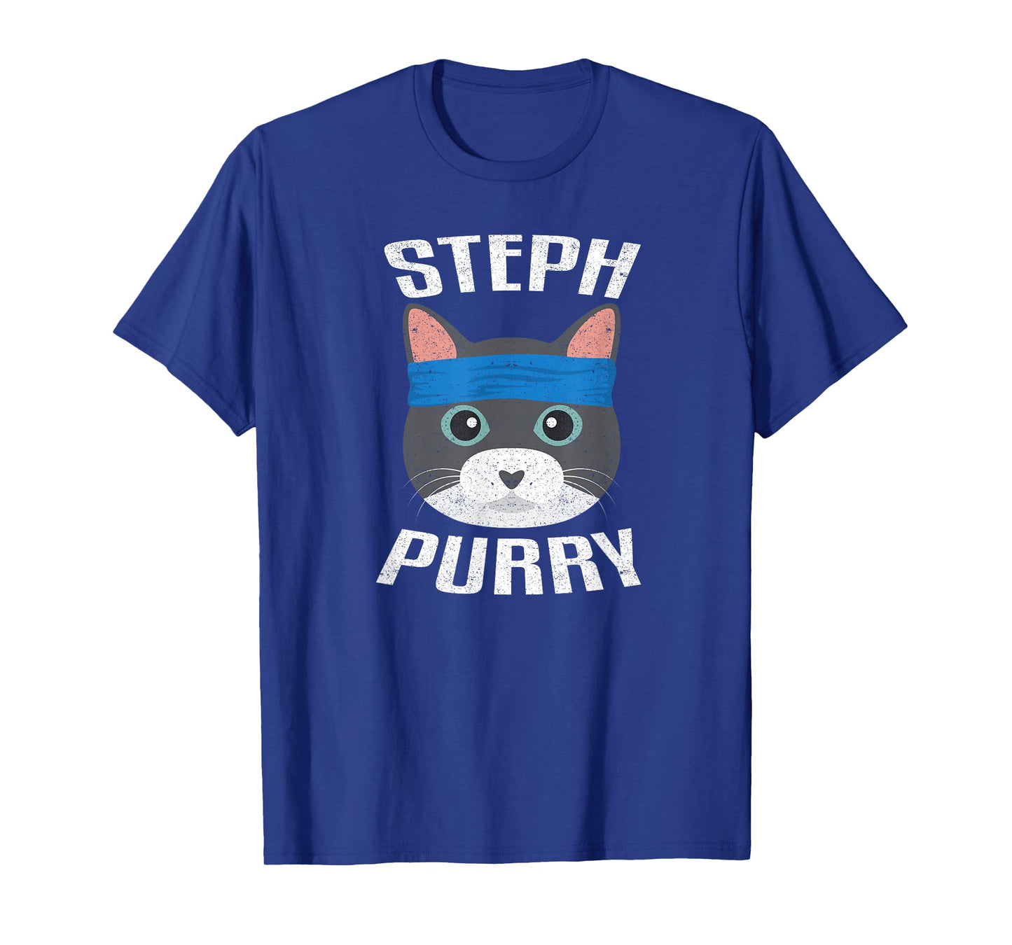 Steph Purry Cat - Funny Basketball Shirt T-Shirt