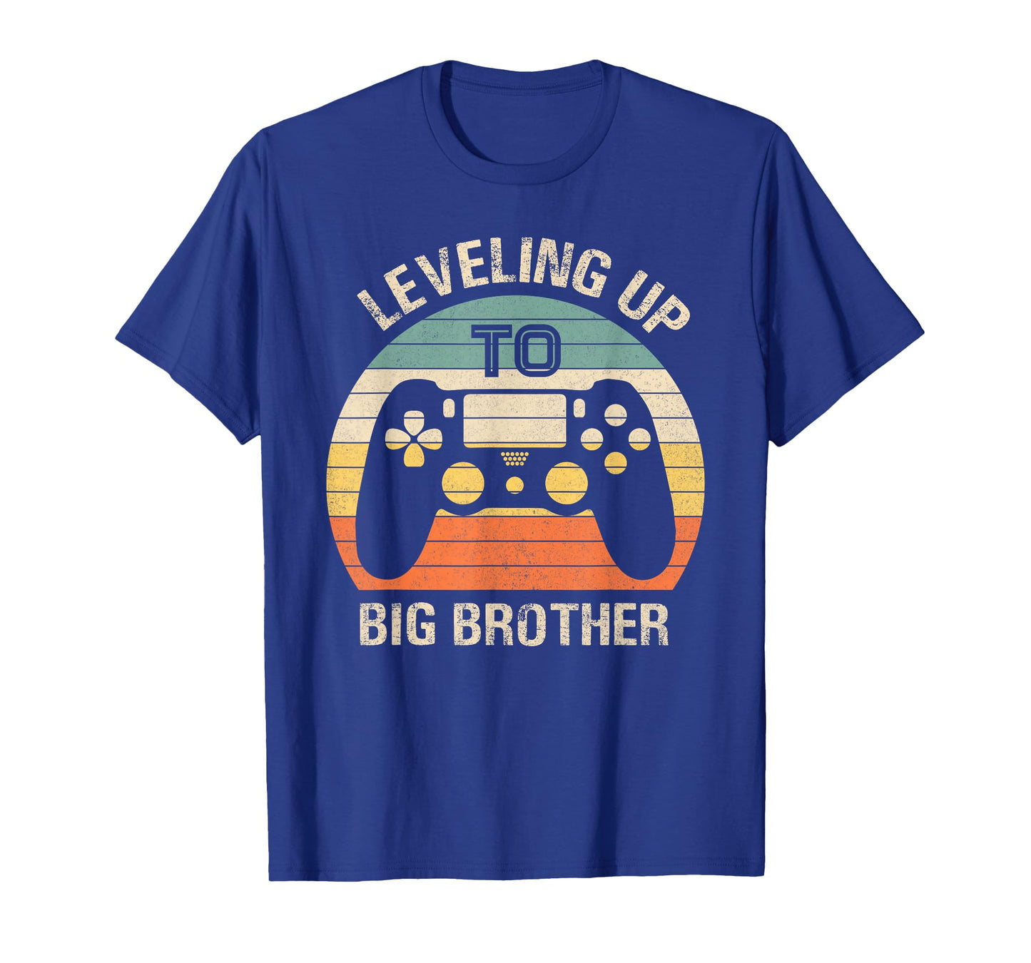 Leveling up to Big Brother 2025 funny gamer vintage kids men T-Shirt
