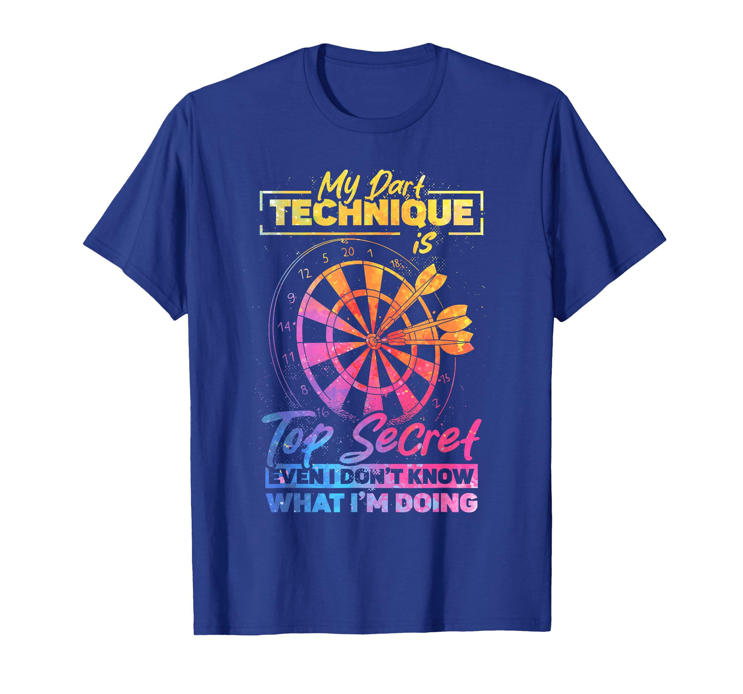 Darts Dart Funny Dart Player Dartboard T-Shirt, Small