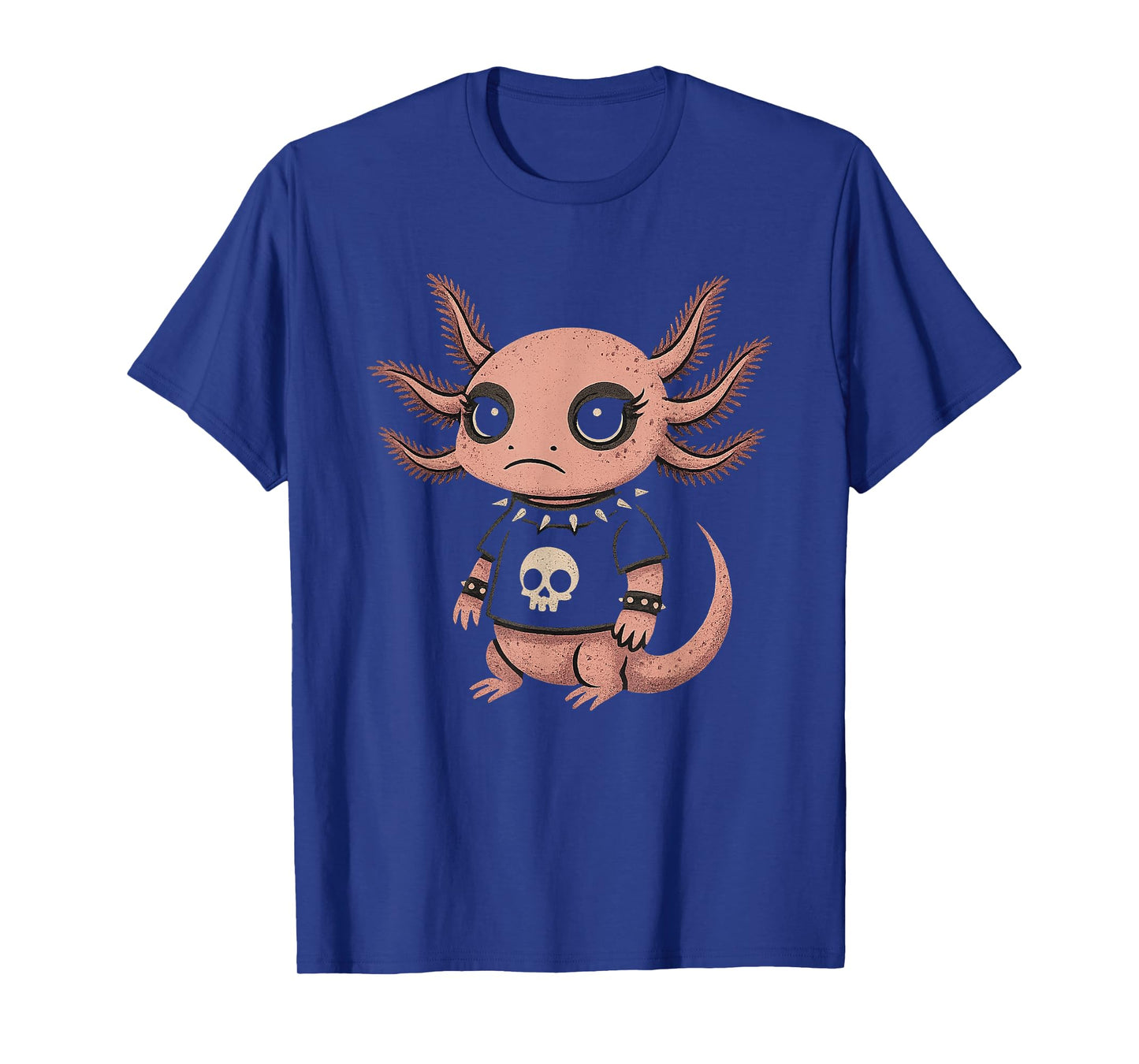 Womens Goth Goth Girls Emo Girl Gothic Emo Axolotl T-Shirt