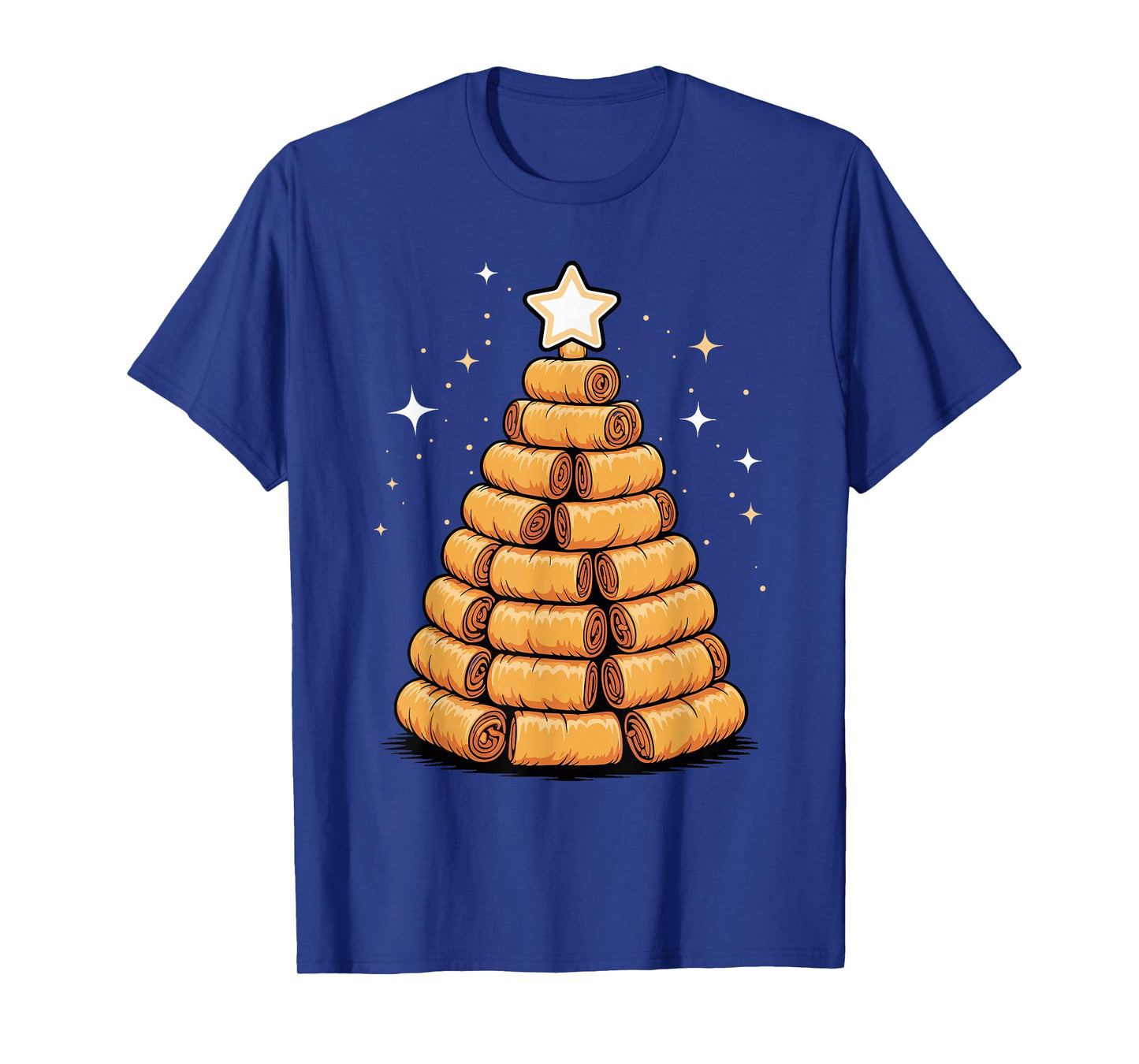 Christmas Tree Lumpia Filipino Spring Rolls T-Shirt