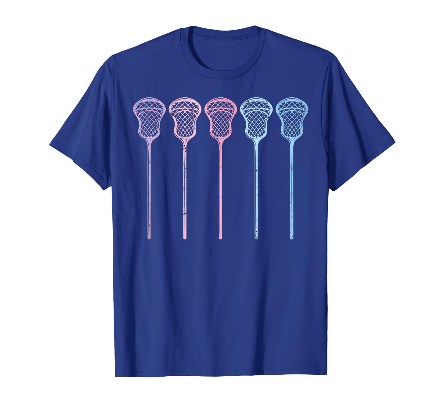 Lacrosse Lacrosse Sticks woman girls retro T-Shirt