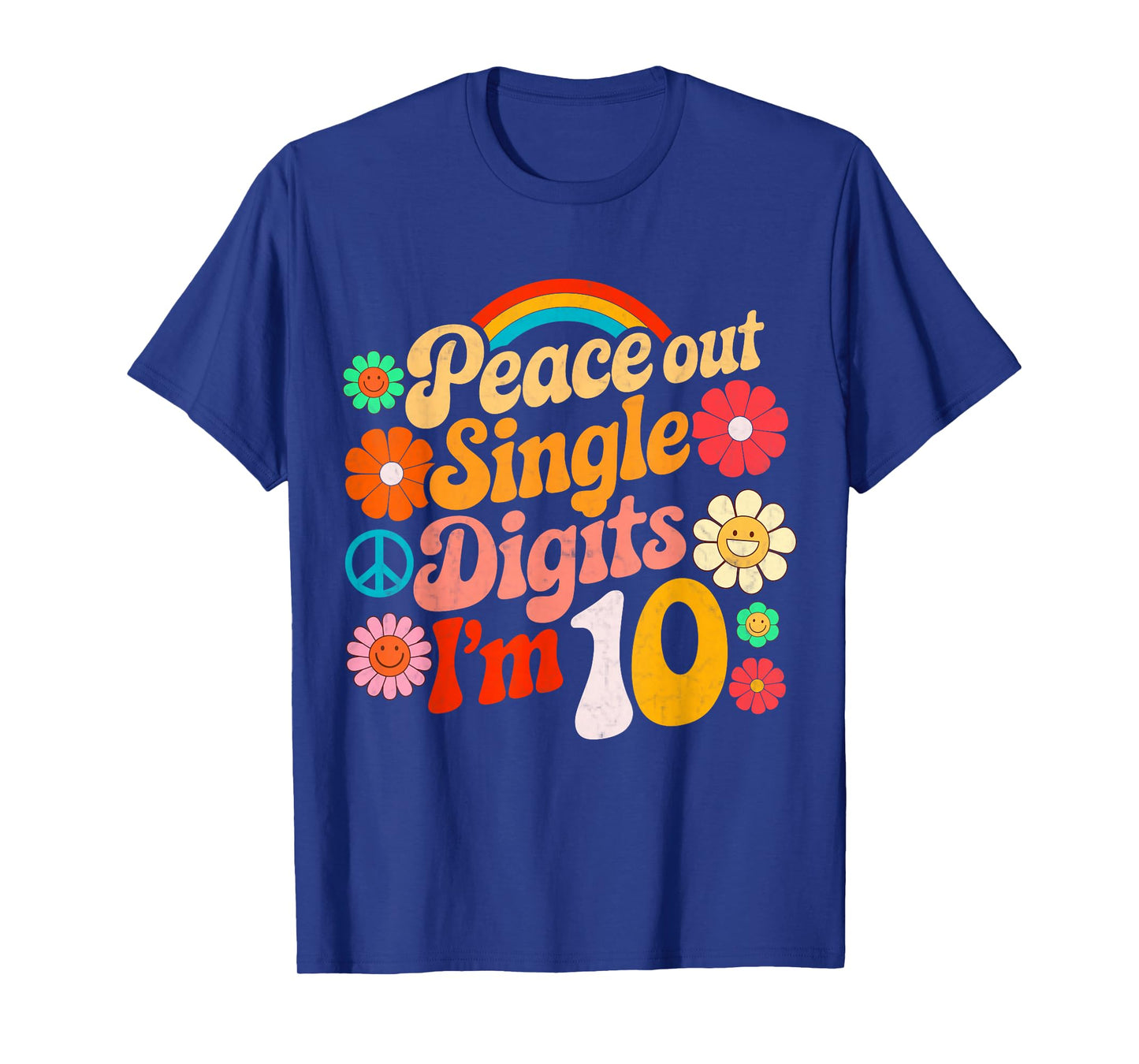 10th Birthday Girl I'm Double Digits 10 Year Old Birthday T-Shirt
