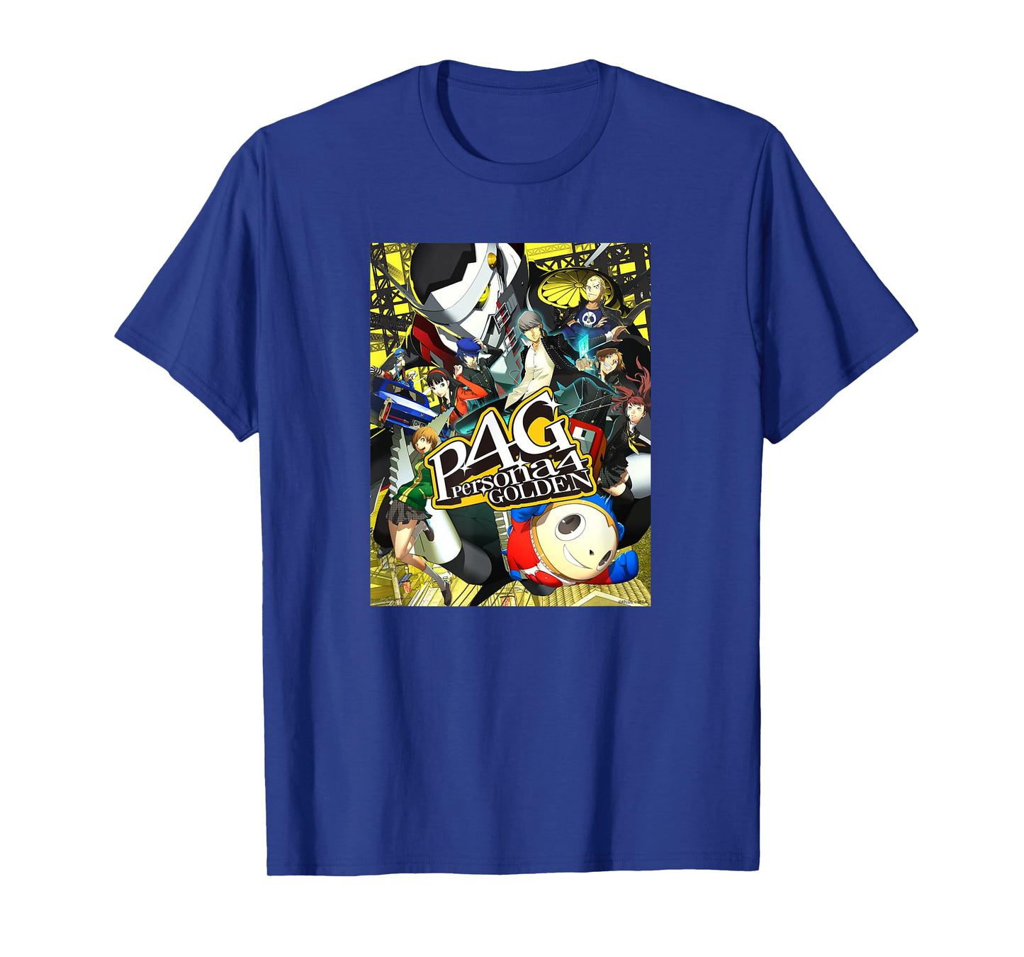 Persona 4 Golden All Characters with Izanagi ATLUS T-Shirt