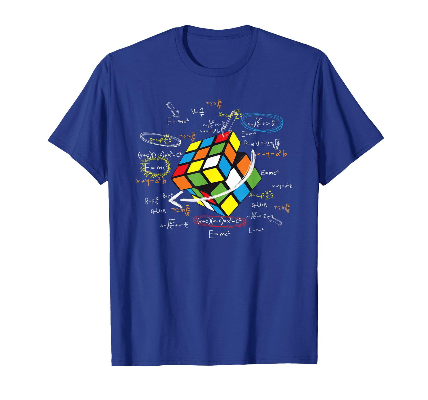 Cool Math Rubik Rubix Rubics Player Cube Math Lovers T-Shirt