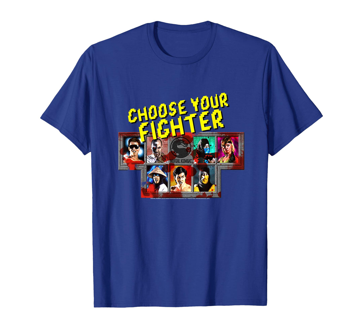 Mortal Kombat Classic Choose Your Fighter T-Shirt