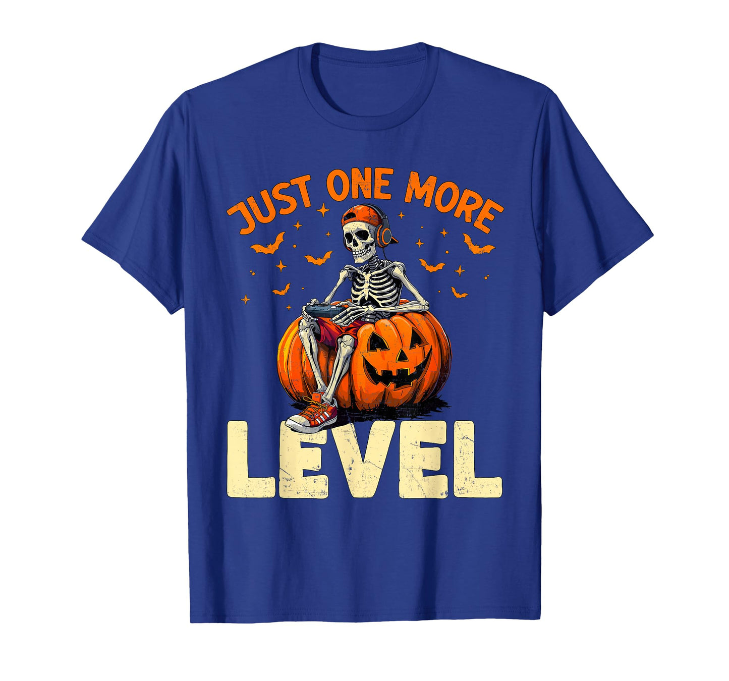 Funny Video Game Halloween Skeleton Gamer Costume Men Boys T-Shirt