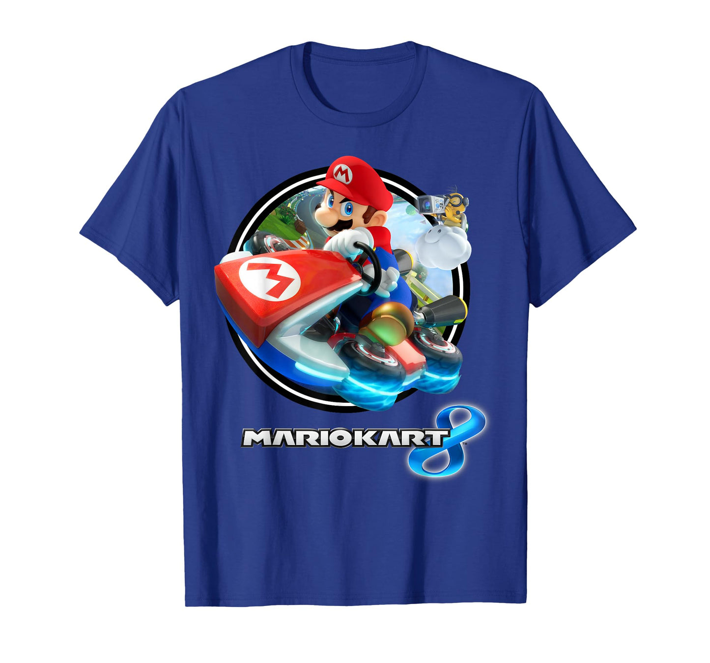 Nintendo Mario Kart 8 Circle Drift Logo T-Shirt