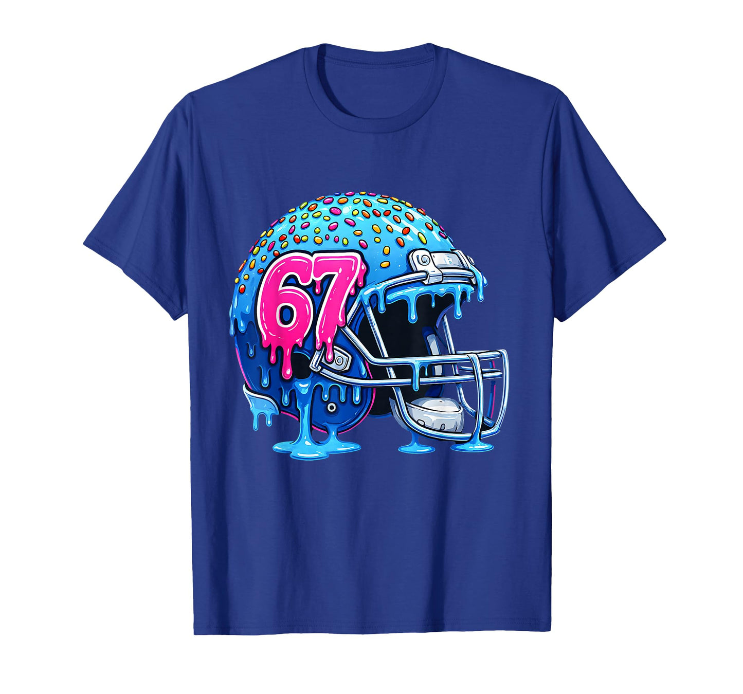 Six Seven Football Drip T-Shirt