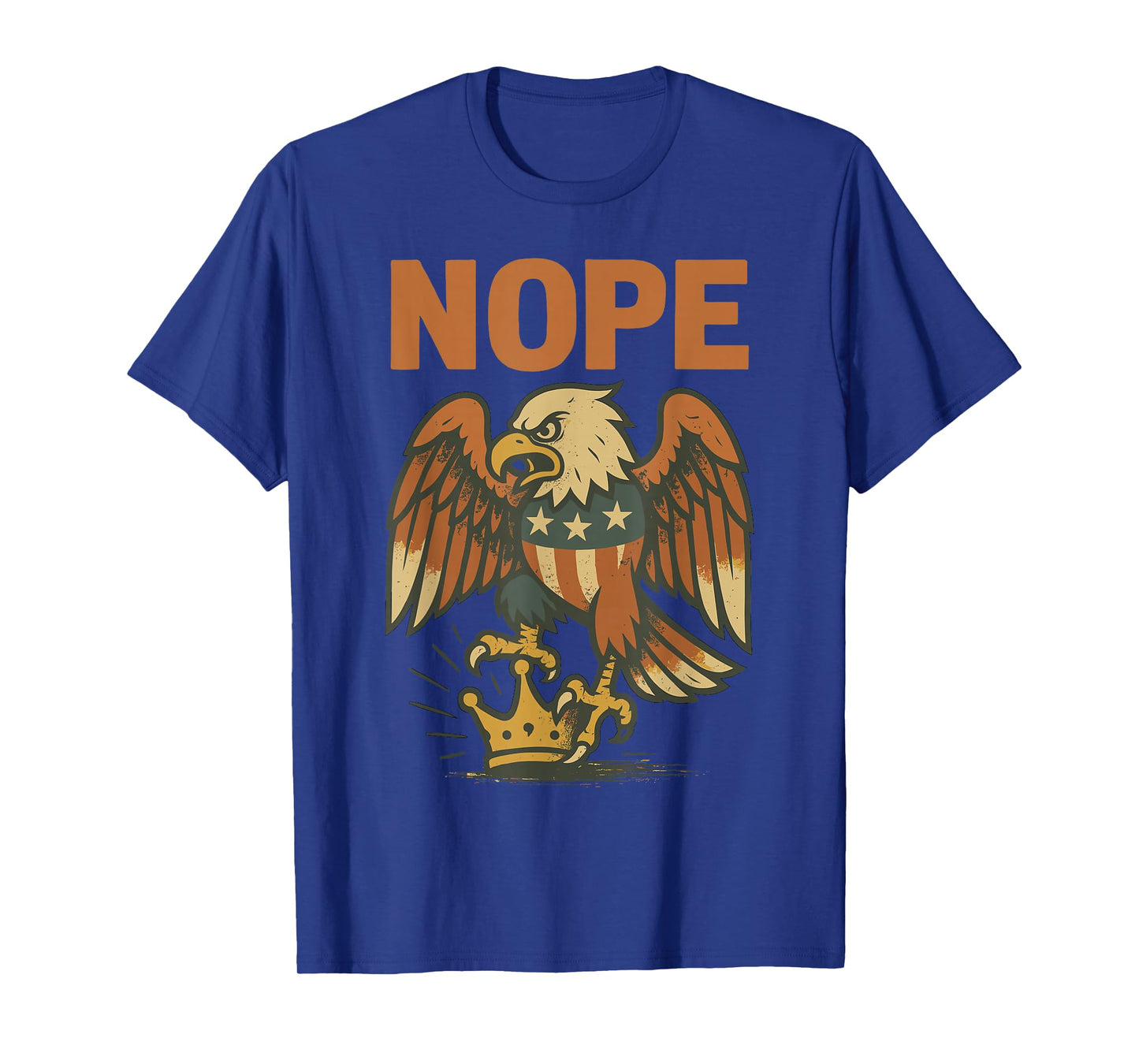 No Kings Nope Freedom Protest Artwork T-Shirt