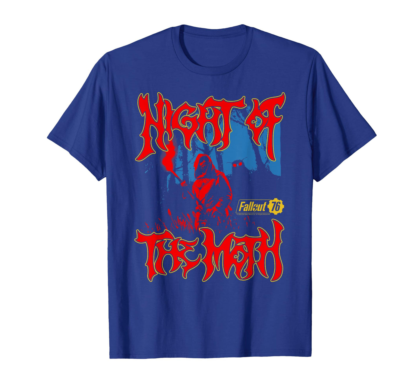 Fallout Video Game Night of the Moth Heavy Metal T-Shirt