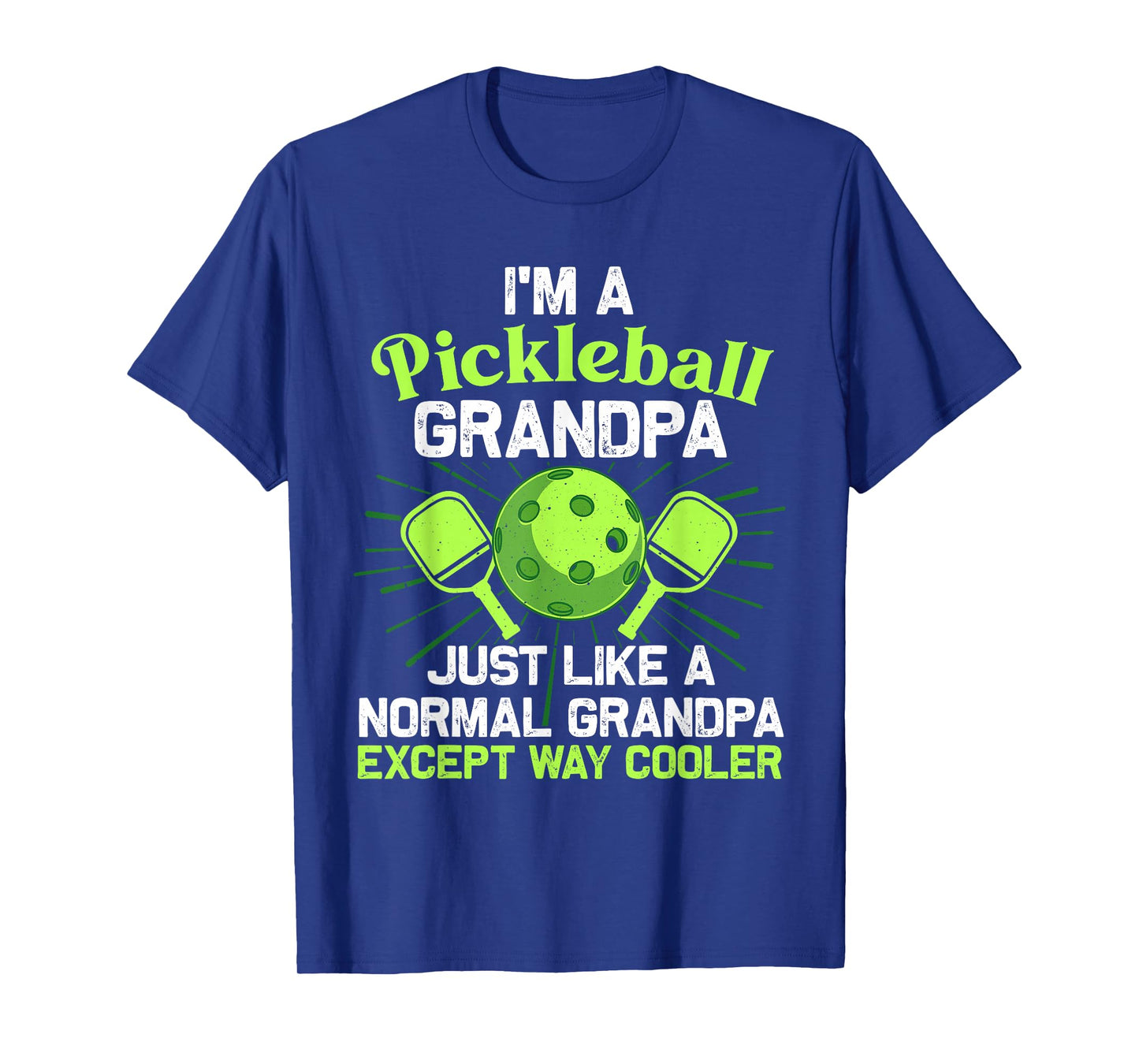 Funny Grandpa Pickleball Gift For Men Grandfather Papa Daddy T-Shirt