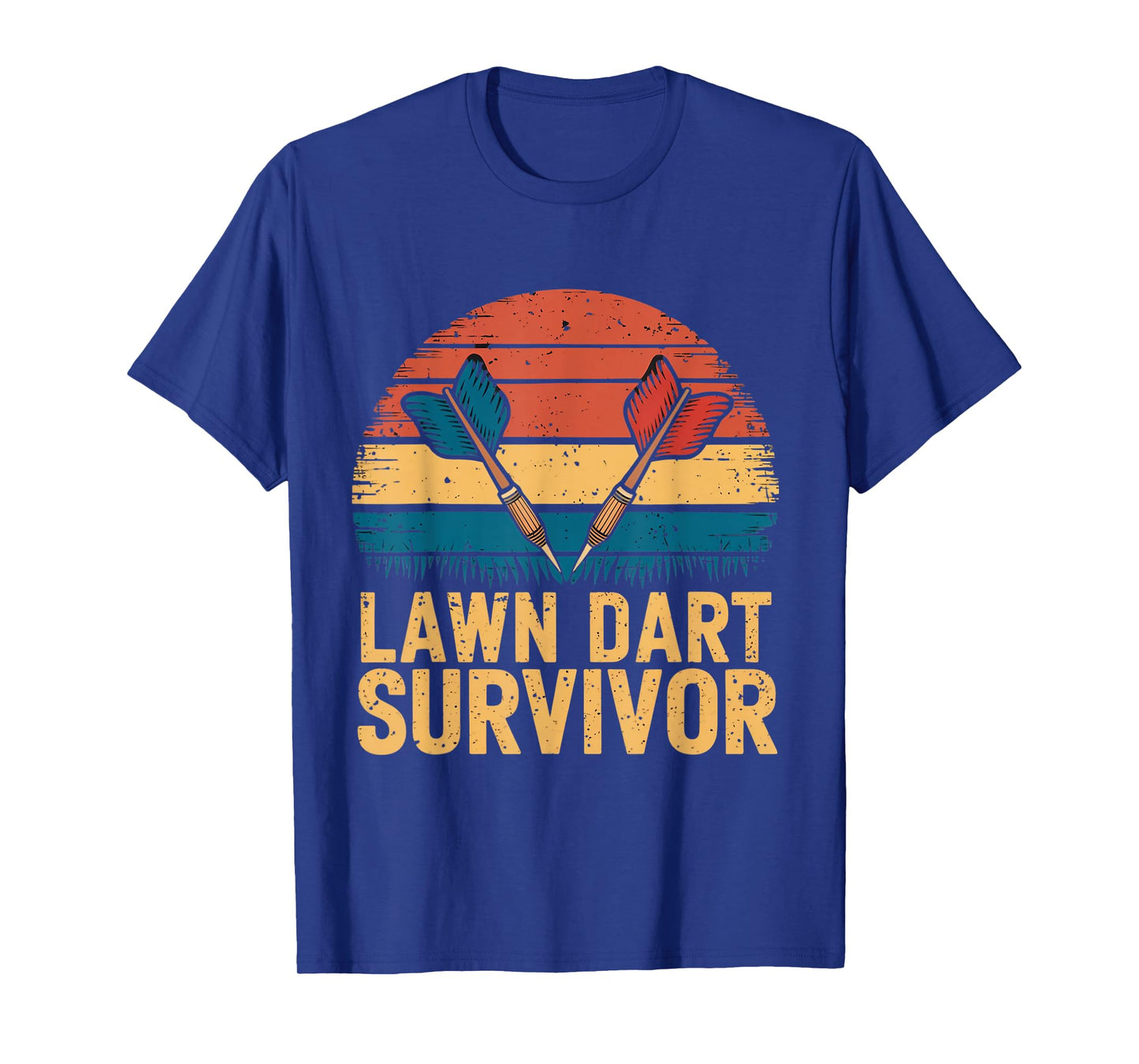 Lawn Dart Survivor Outdoor Games Yard Dart Player Lawn Darts T-Shirt