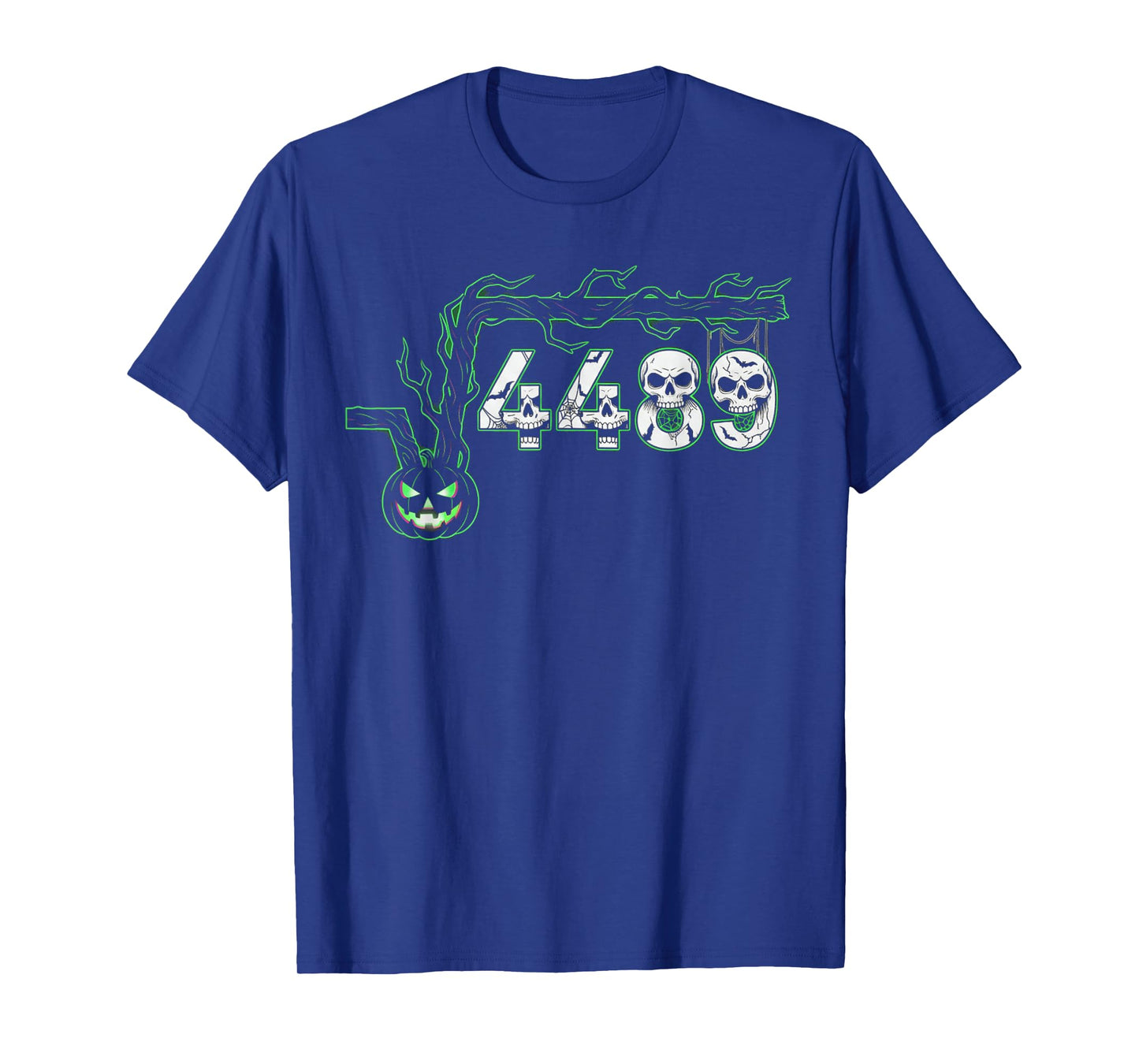 67 Root Six Seven 6 7 Meme Funny Halloween Pumpkin Spooky T-Shirt