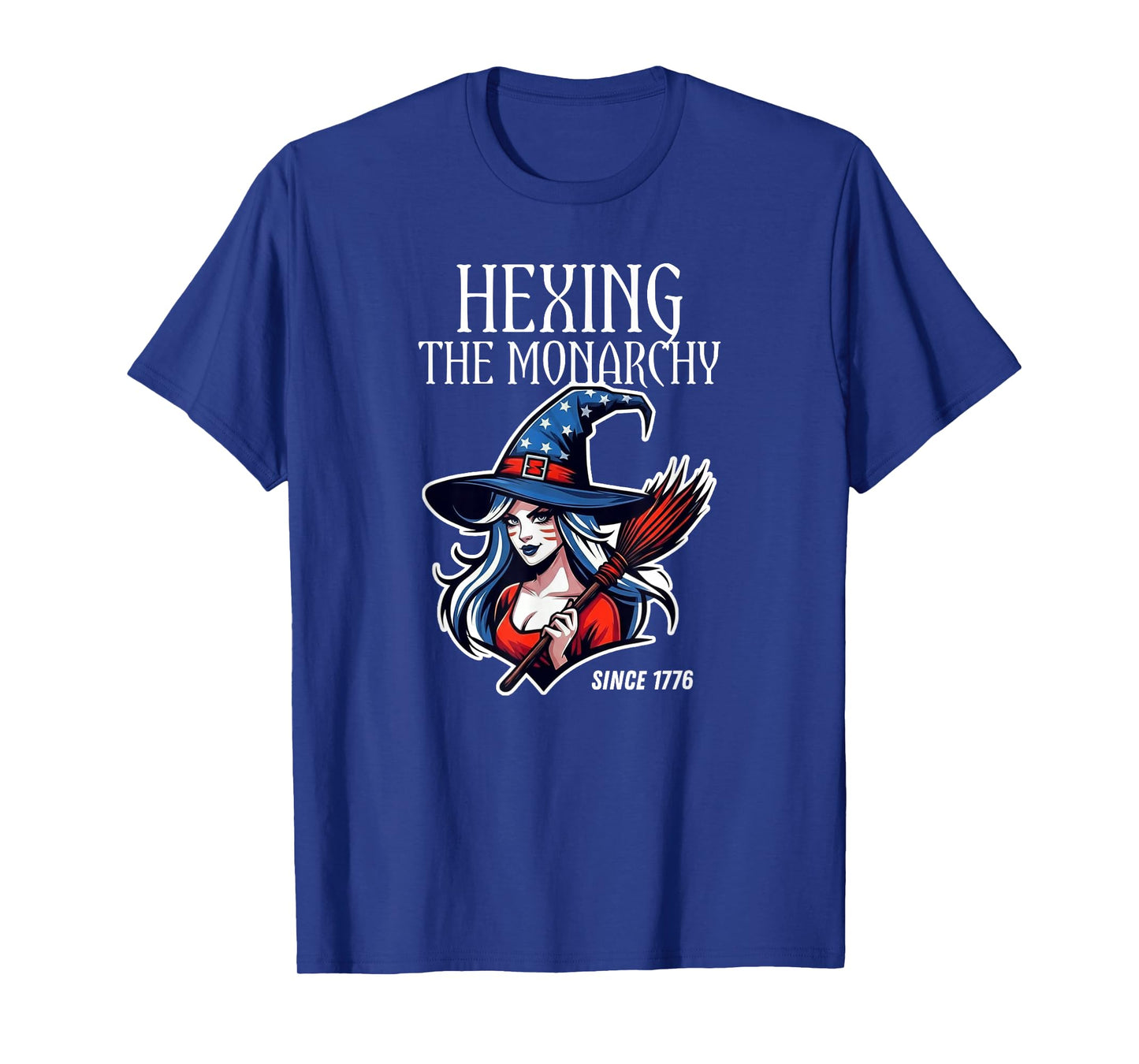 No Kings Witch October Hexing The Monarchy T-Shirt