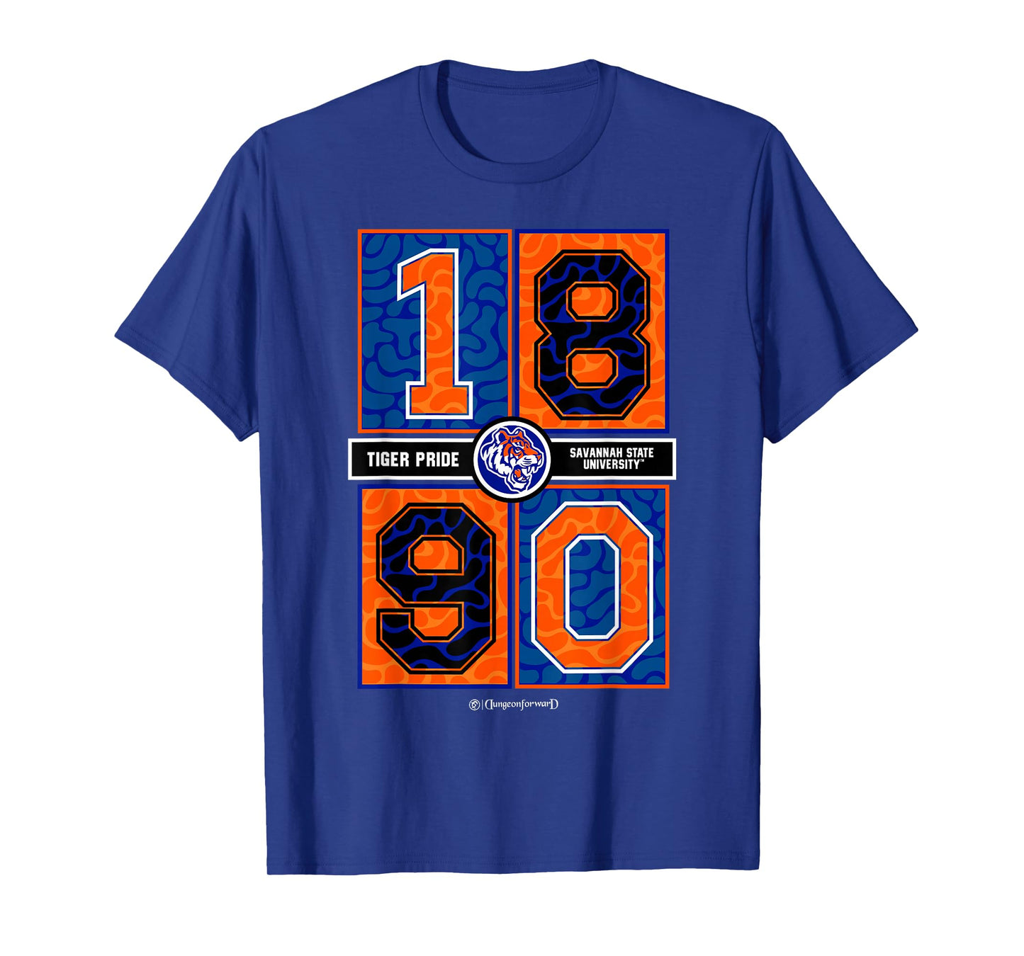 Savannah State University - Concrete Date HBCU Tigers T-Shirt