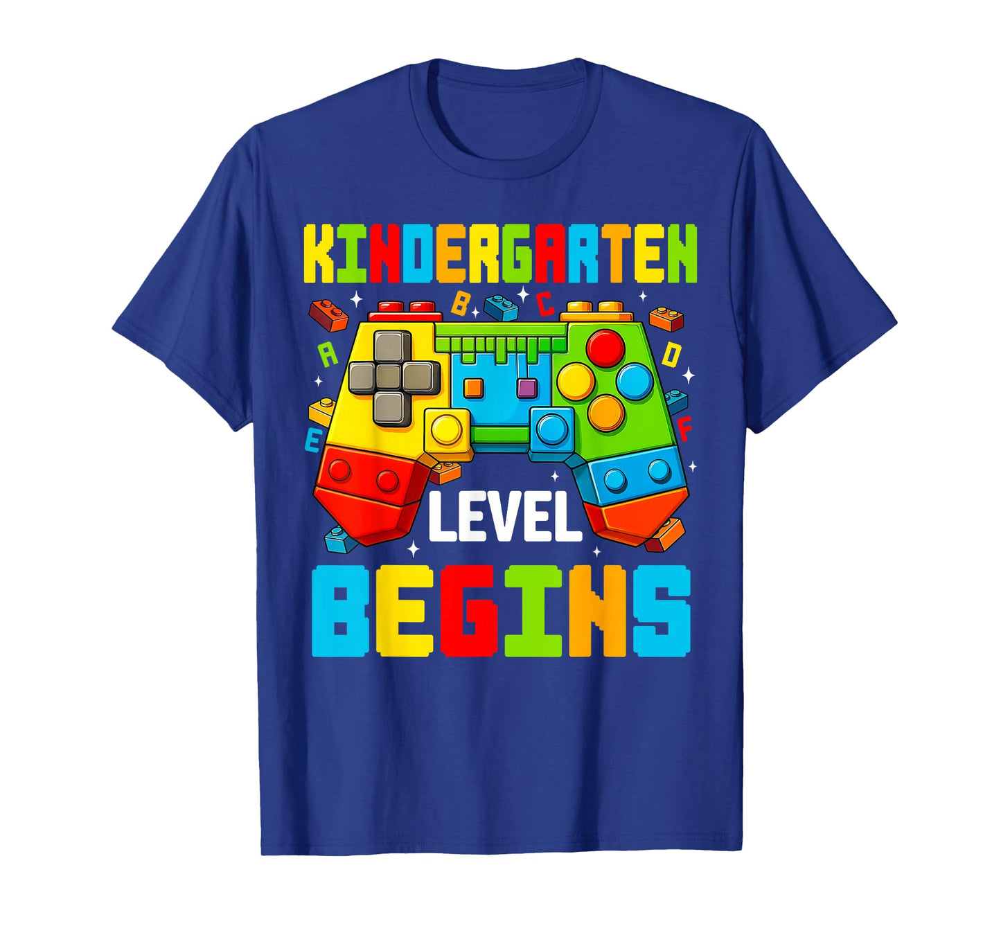 Master Builder Blocks Gaming Kindergarten Level Begins T-Shirt