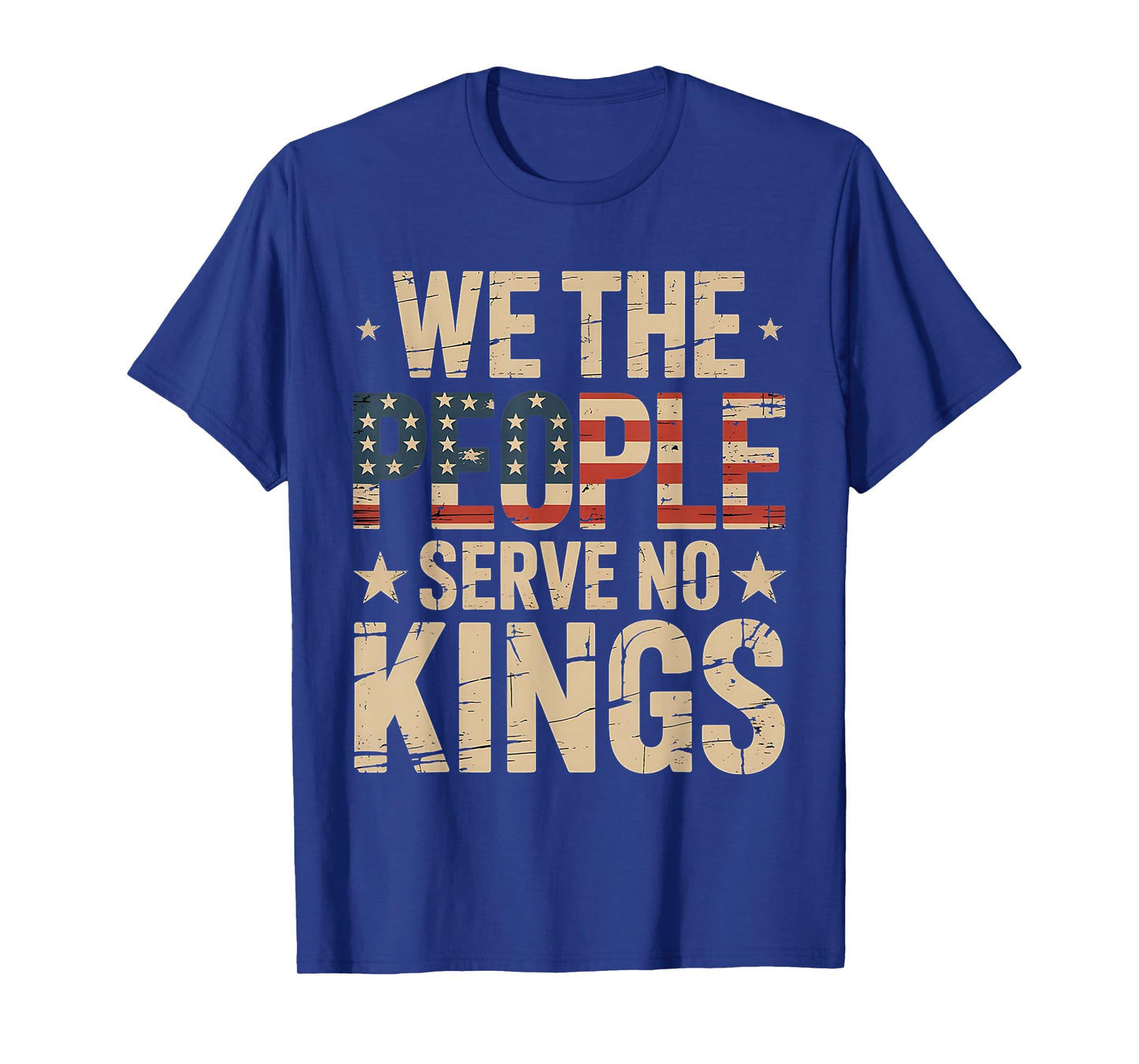 We The People Serve No Kings Indivisible October 18 Protest T-Shirt