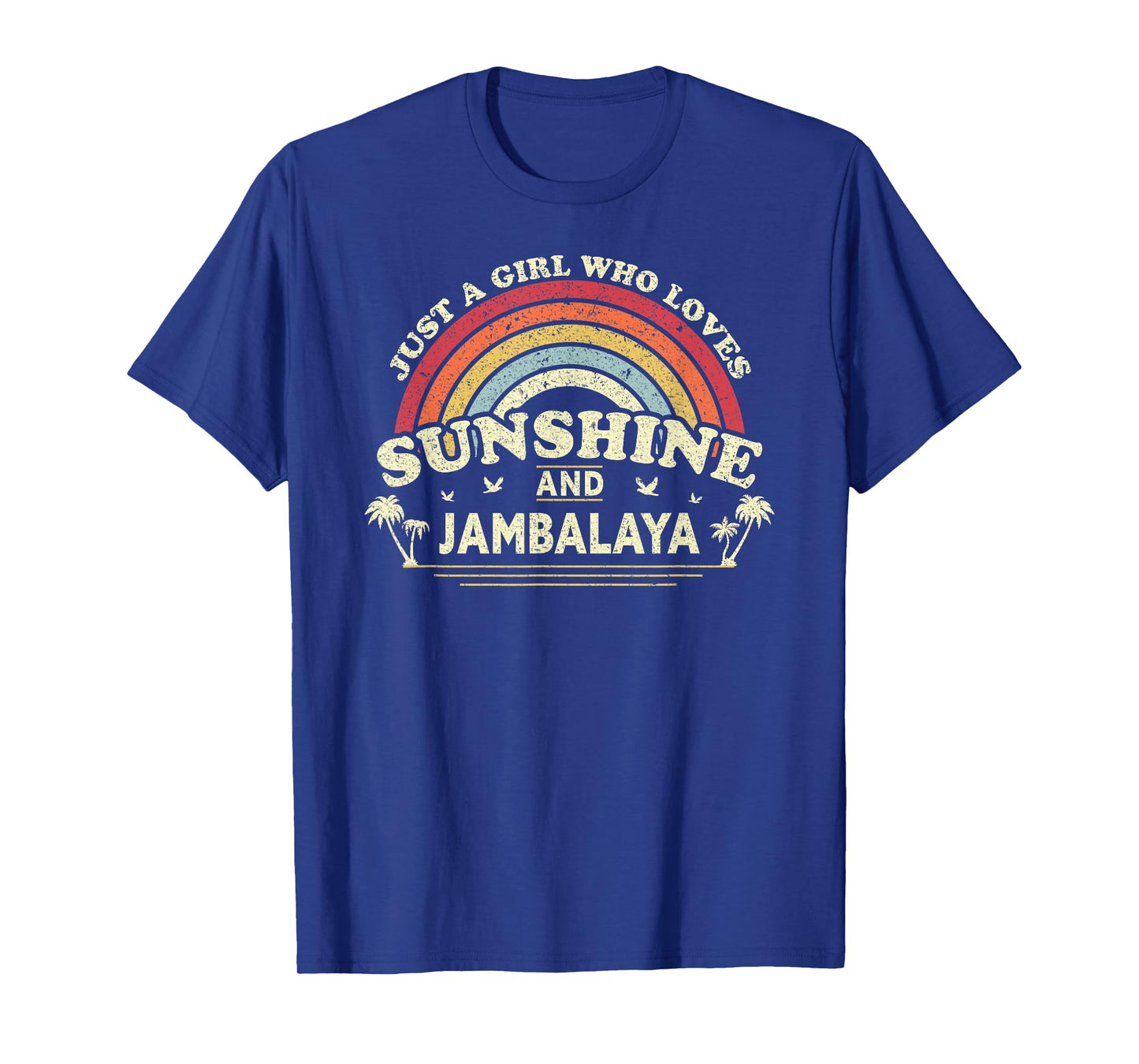 Jambalaya Shirt A Girl Who Loves Sunshine and Jambalaya T-Shirt