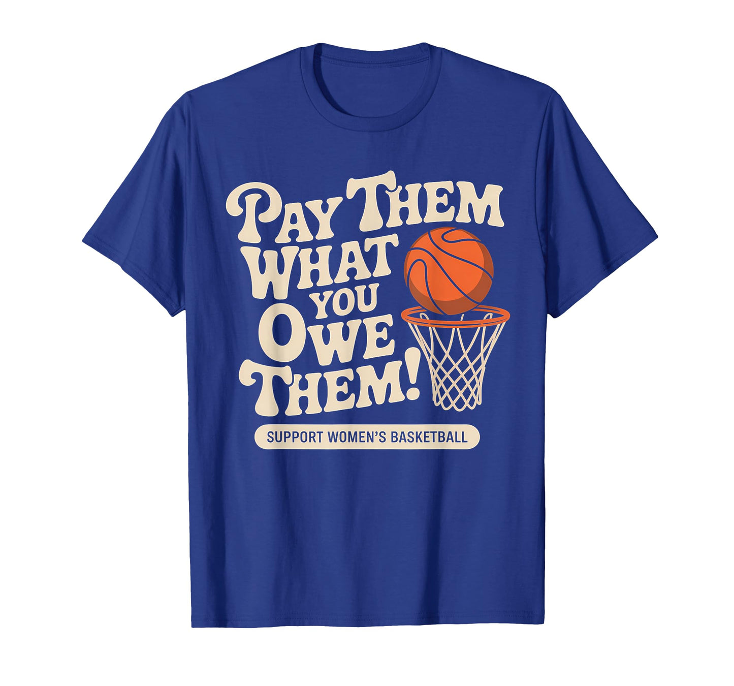 Pay Them What You Owe Them Basketball Support T-Shirt