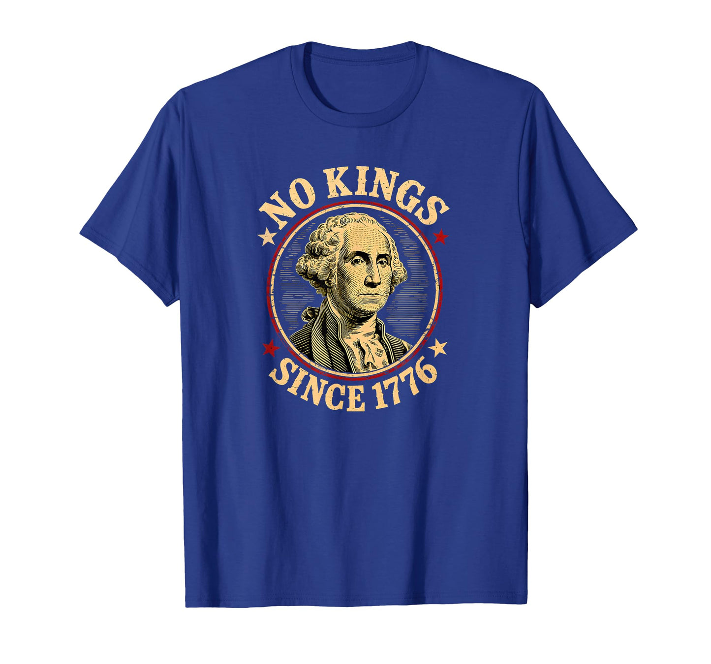 No Kings Since 1776 American Freedom Pride T-Shirt
