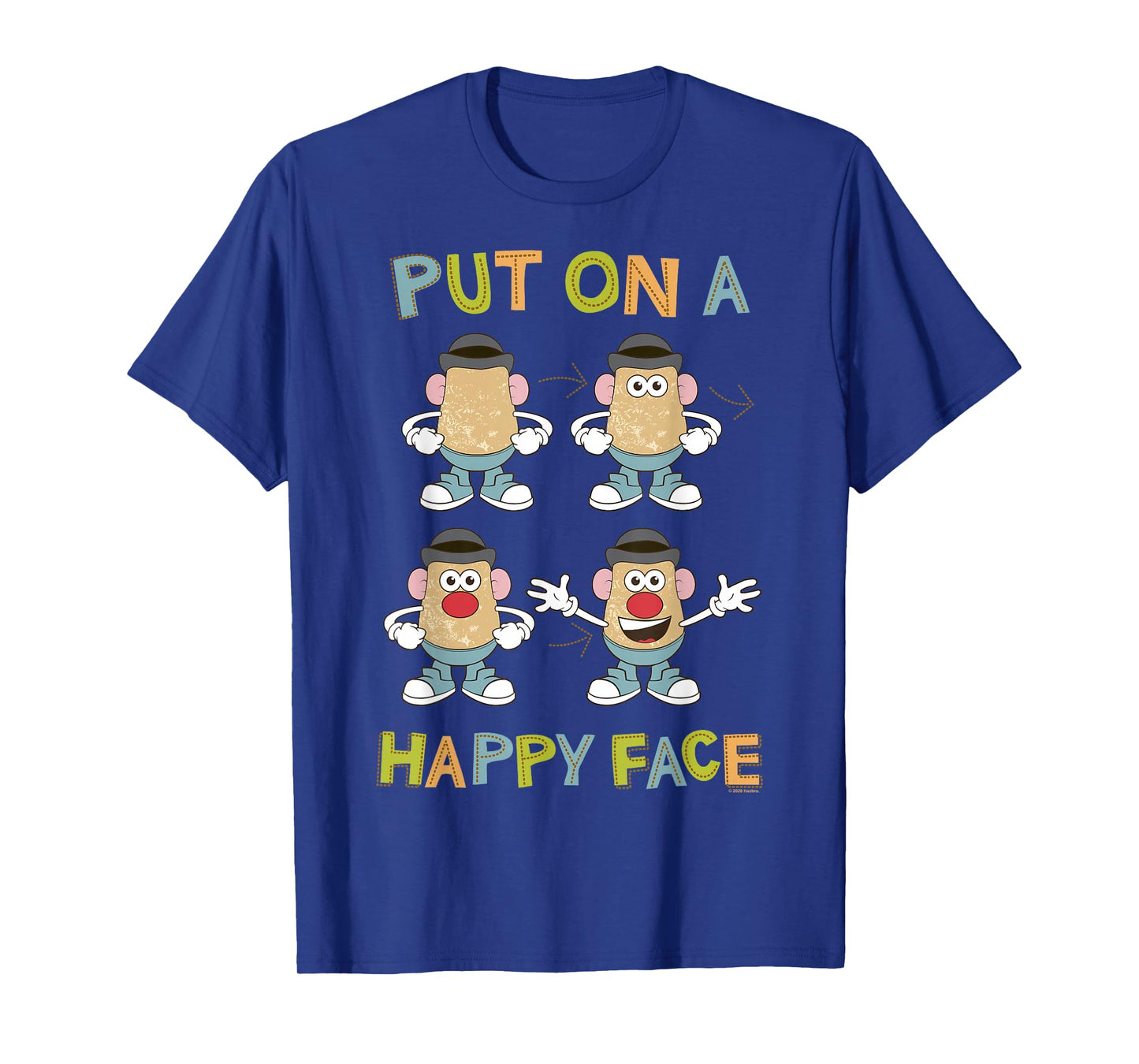 Mr. Potato Head Put On A Happy Face T-Shirt