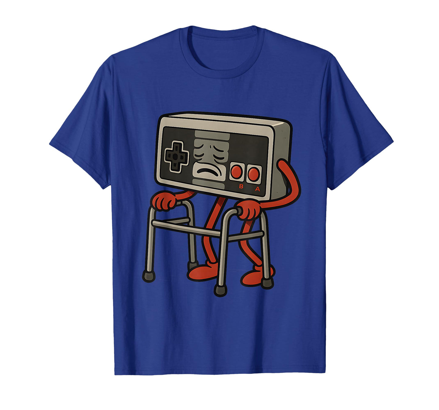 Funny Old Gamer Gaming Retro 80s 90s Video Game Old Gamer T-Shirt