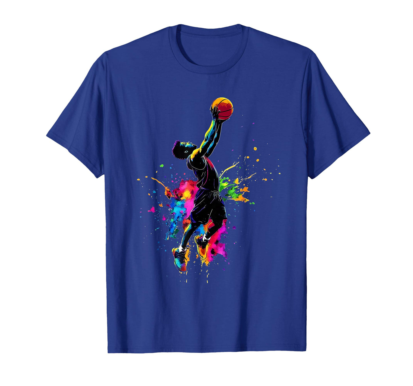 Colorful Basketball Player T-Shirt