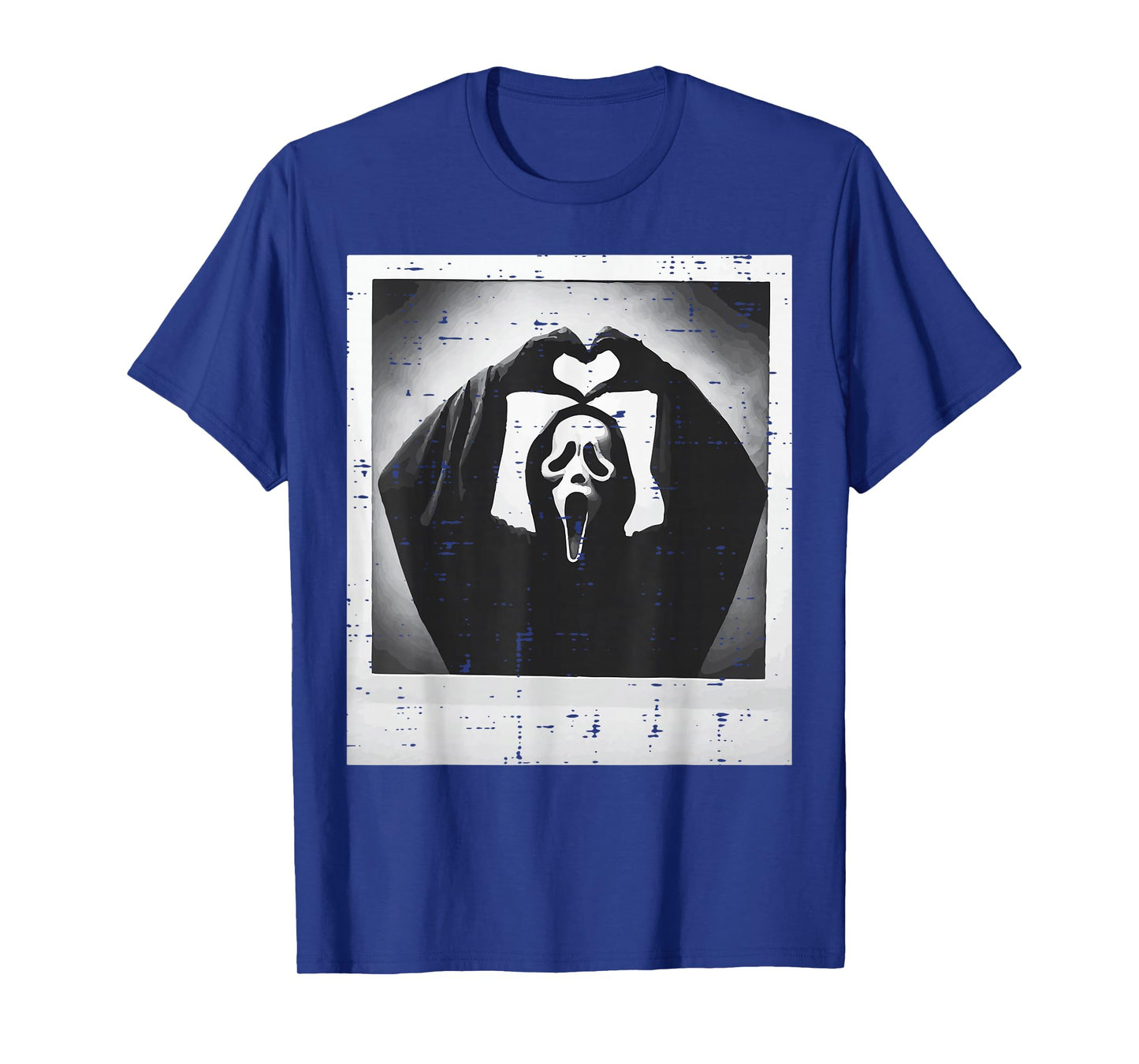 Halloween Scary Face Hand Heart Horror Costume Men Women Kid T-Shirt