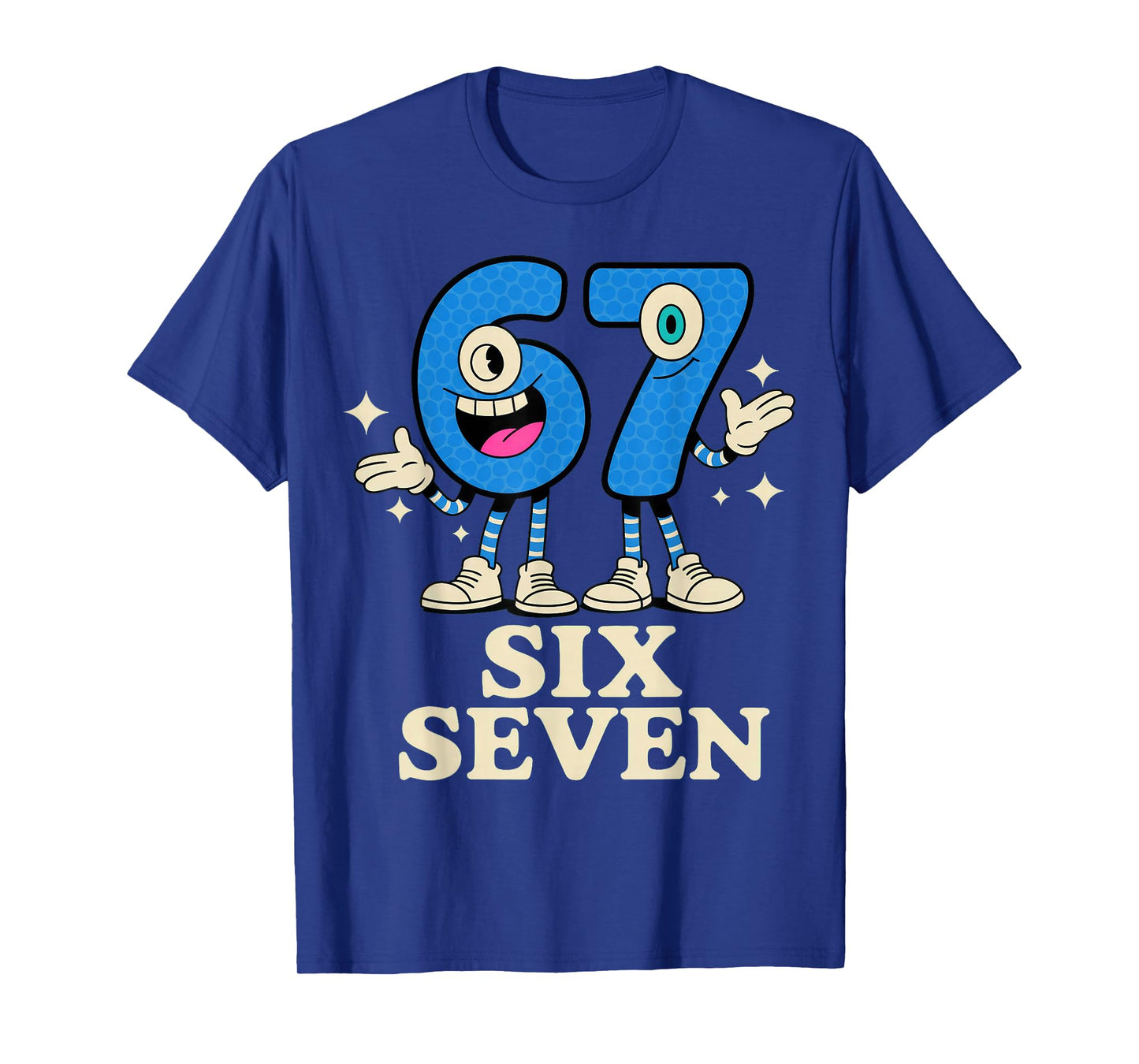 67 Six Seven 6-7 - Italian Brainrot Kids Gaming Meme T-Shirt