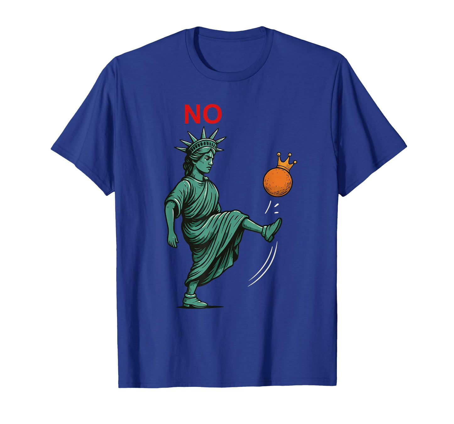 No Kings in America Statue of Liberty 1776 October 18 T-Shirt