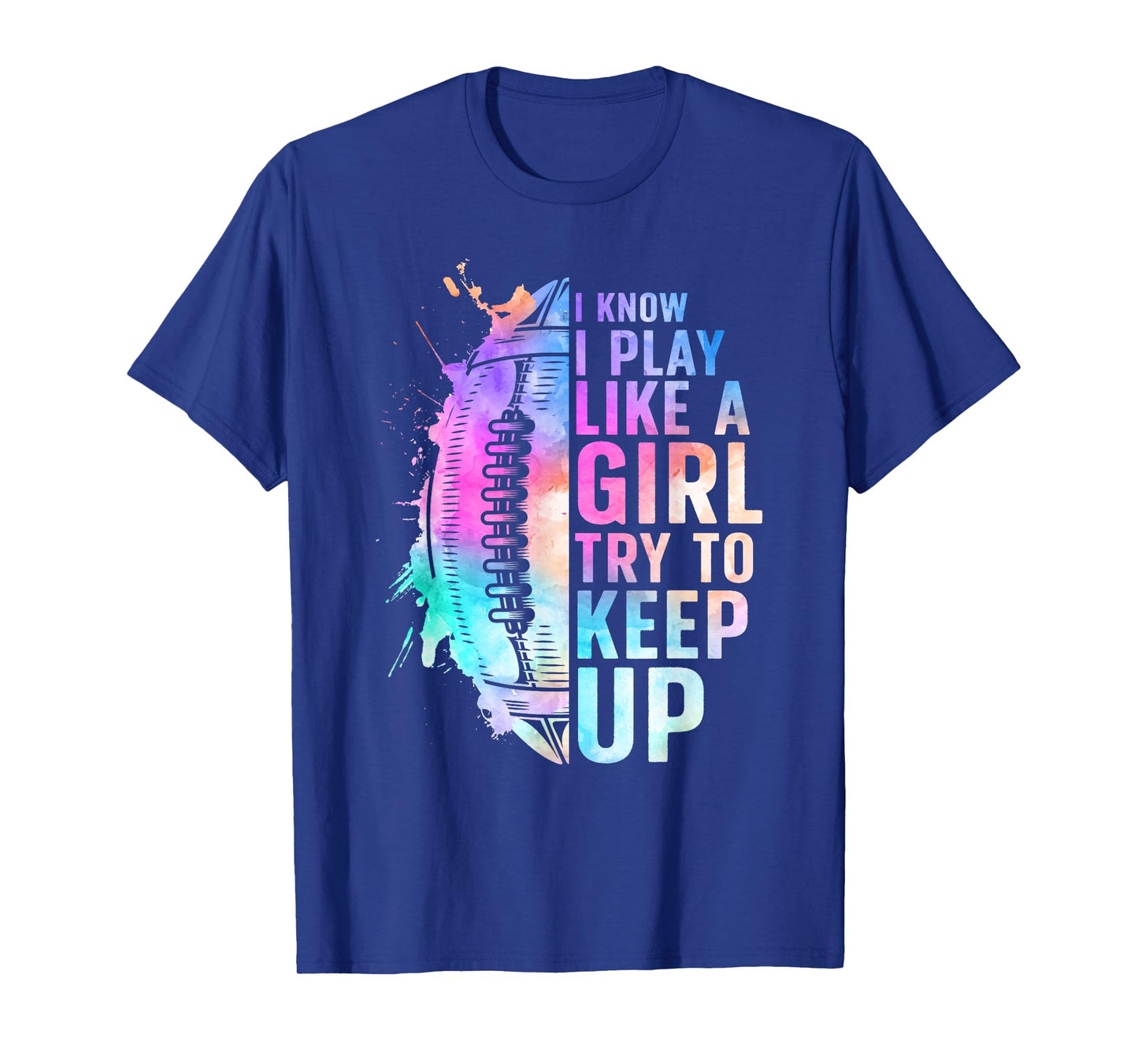 Cool Football For Women Girls Football Player Coach Sports T-Shirt