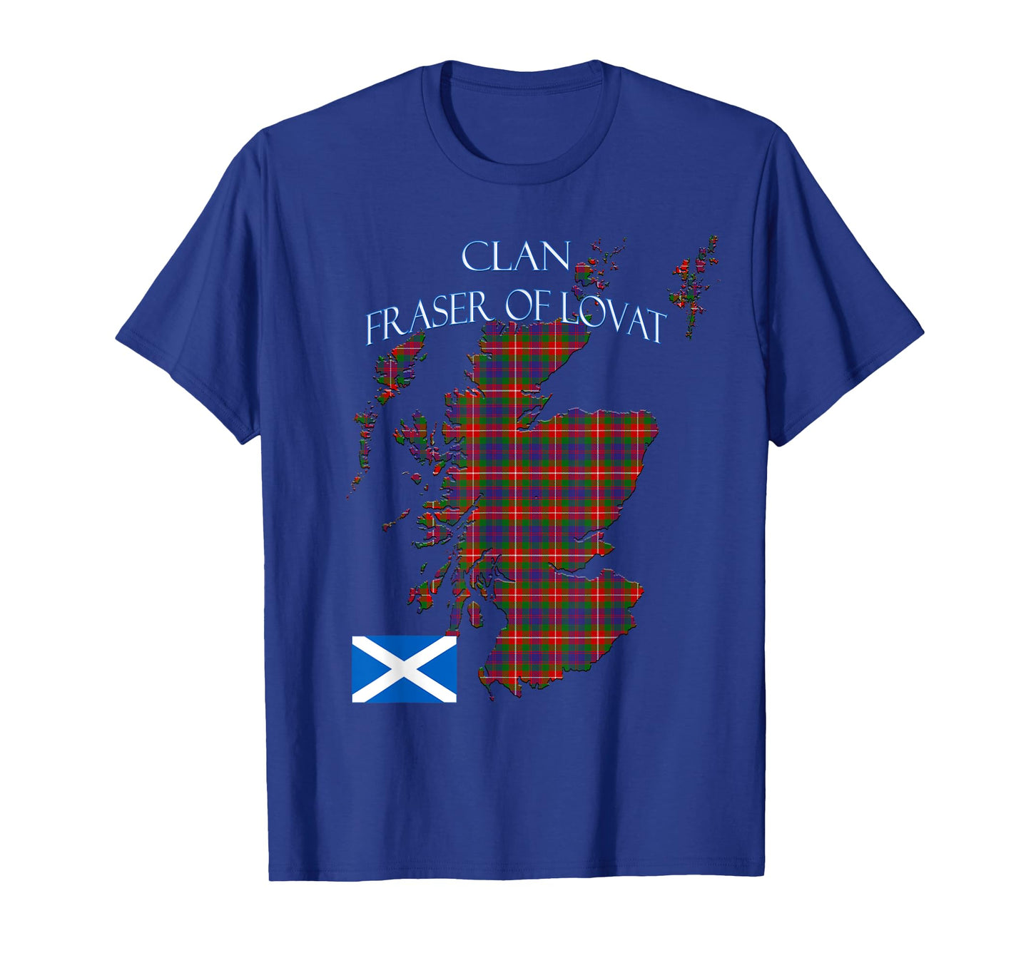 Fraser of Lovat Scottish Clan Tartan Scotland T-Shirt