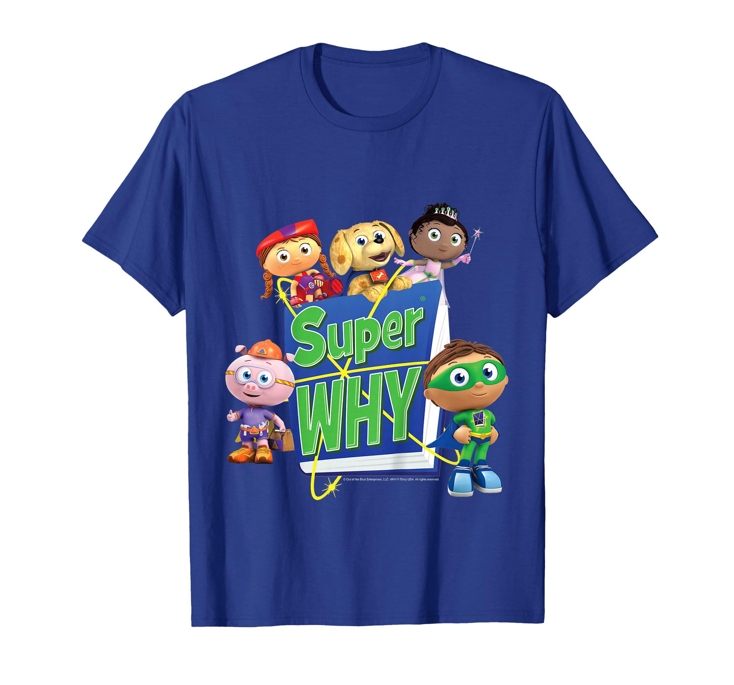 Kids Super Why - Group T-Shirt