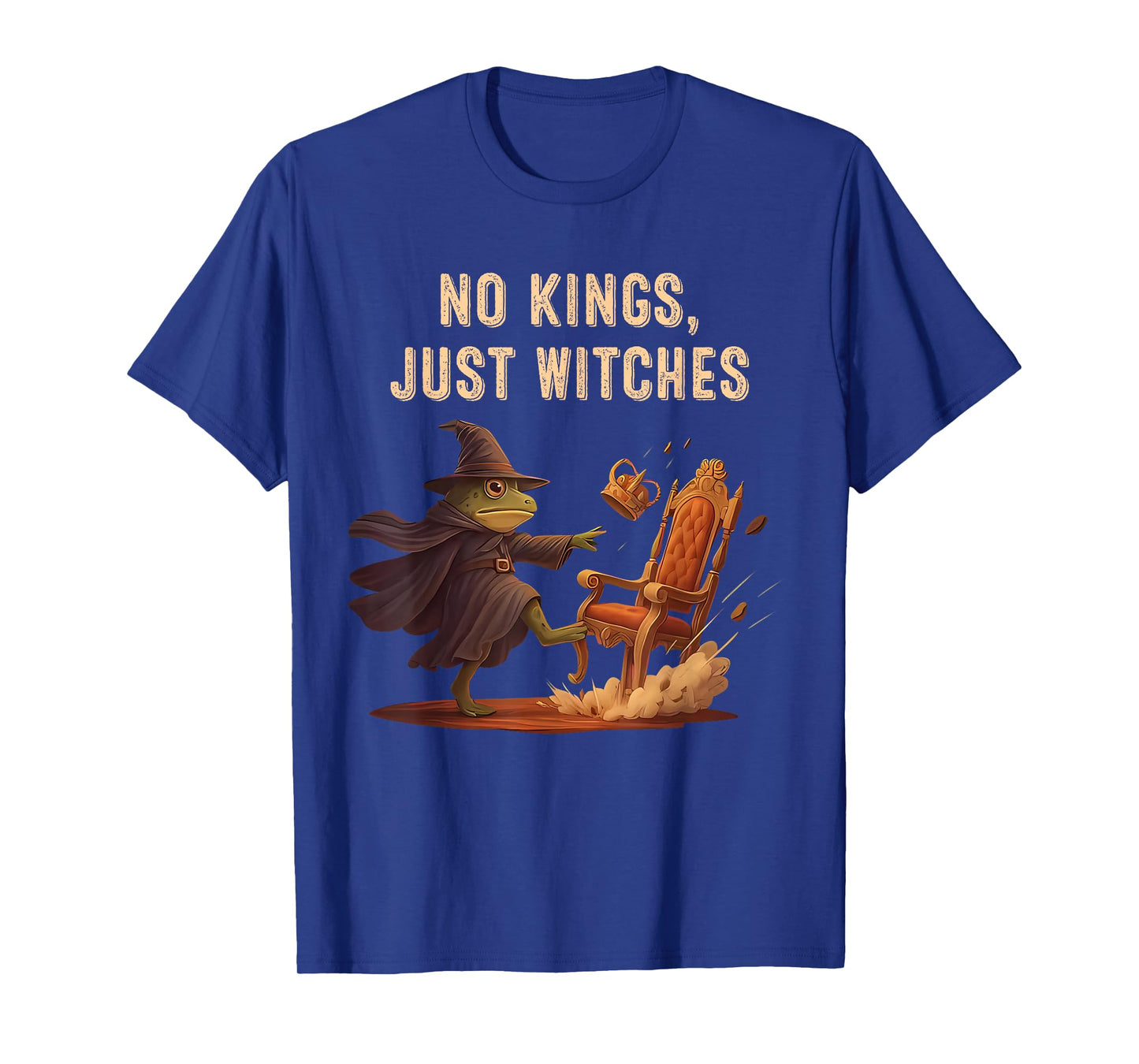 No Kings Just Witches Funny Halloween T-Shirt