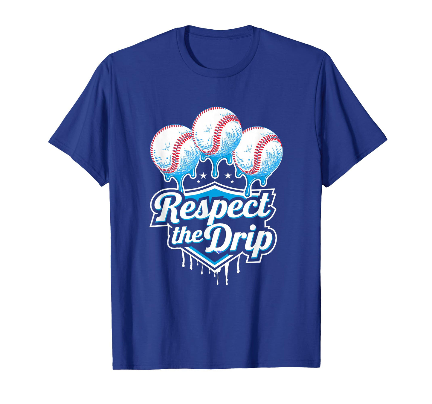 Respect The Drip Baseball Drip Boys Ice Cream Drip Youth T-Shirt