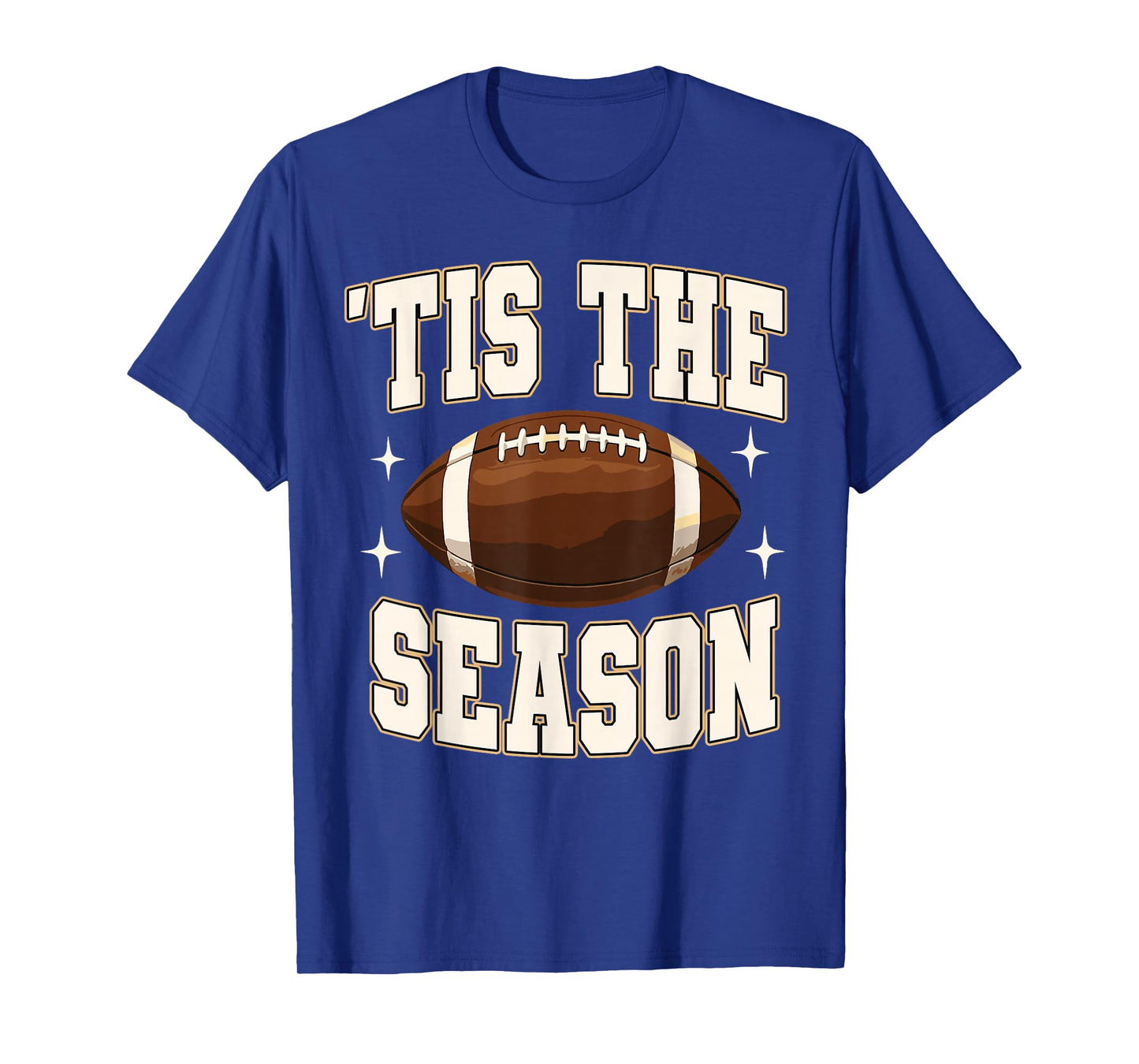 Tis The Season Game Day Football Mom Mama Touchdown Season T-Shirt