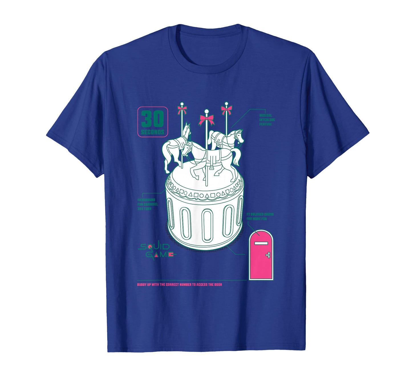 Squid Game 2 Carousel Instructions T-Shirt