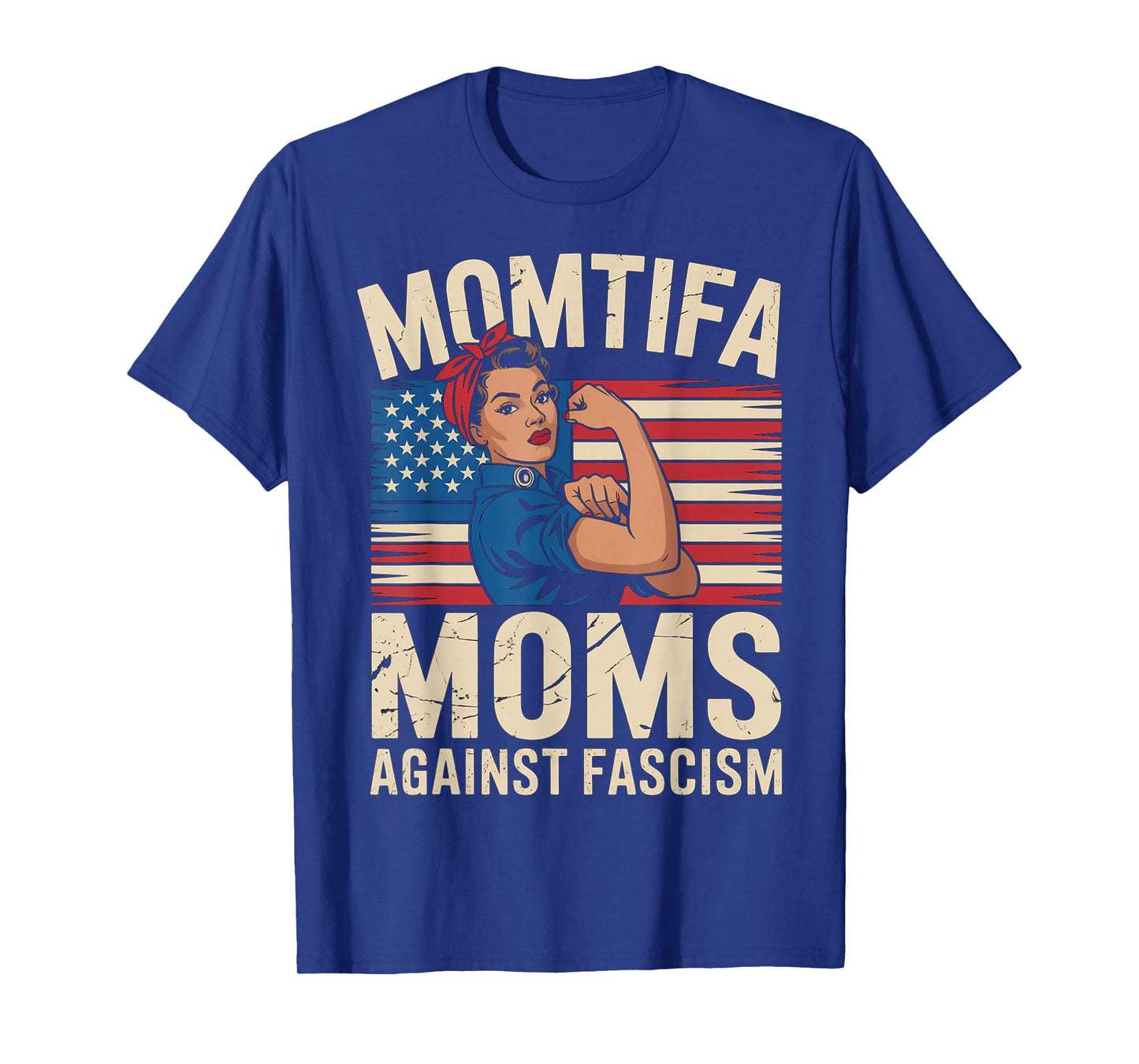 Momtifa Latina Moms Against Fascism Flag Resist No Kings T-Shirt