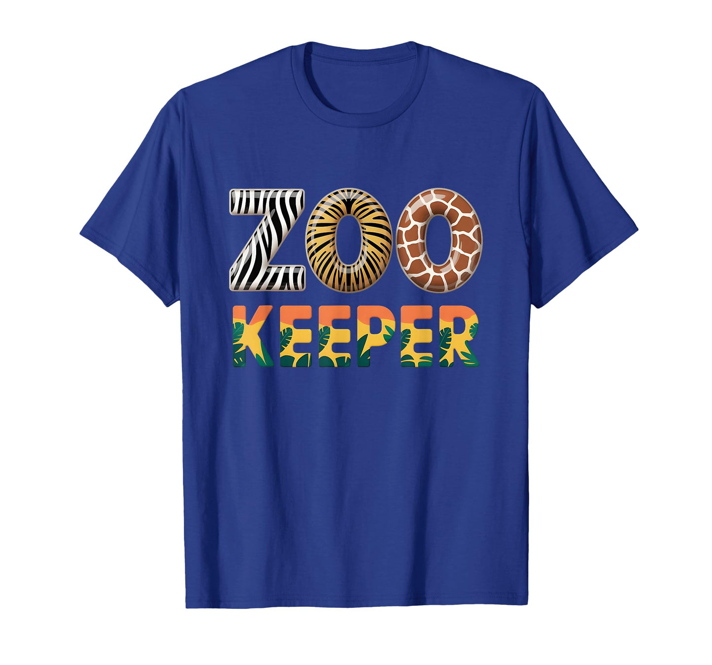 Zoo Keeper Costume Adult Halloween Party Safari Zookeeper T-Shirt
