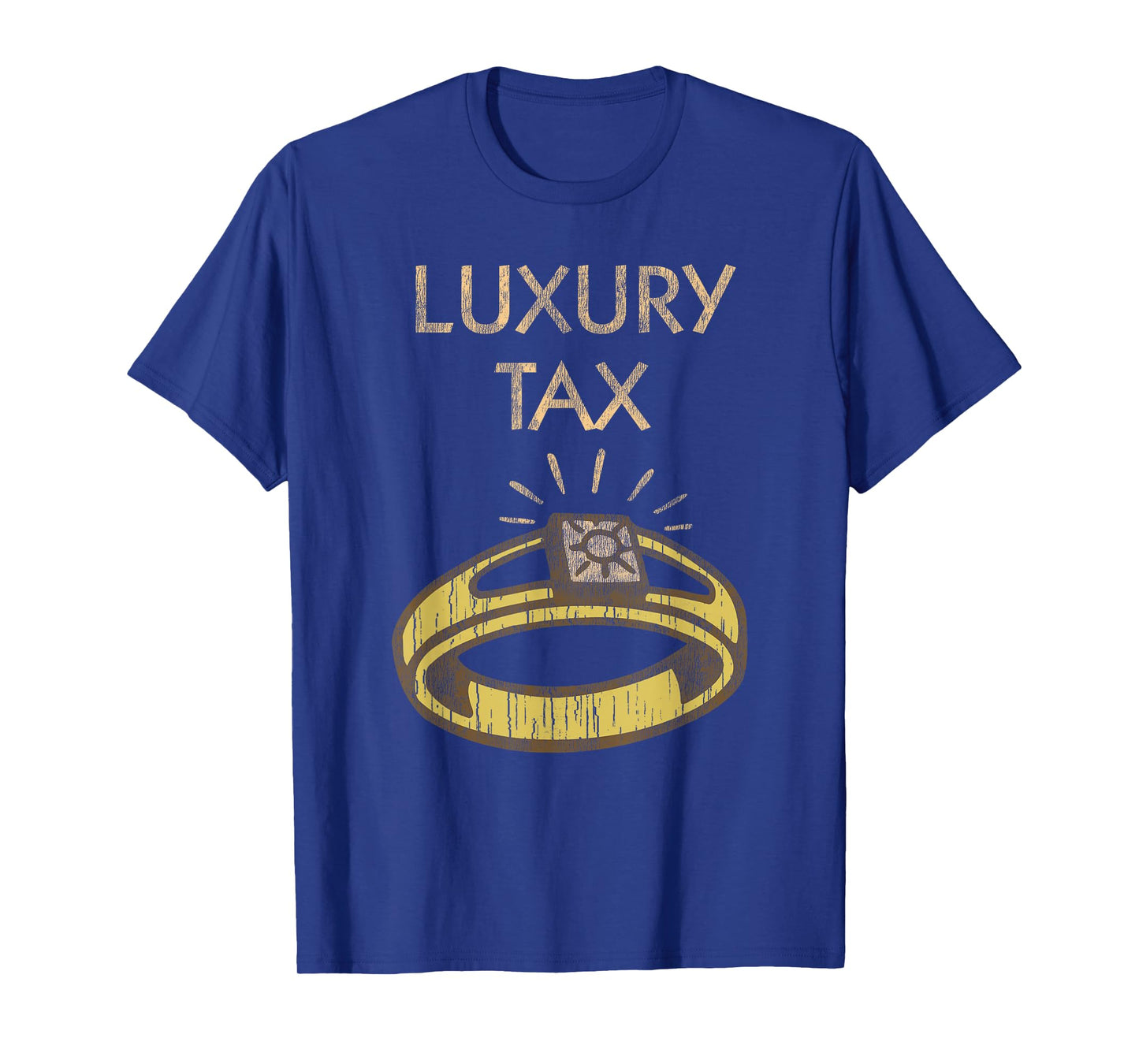 Monopoly Mr. Monopoly Luxury Tax Distressed Logo T-Shirt