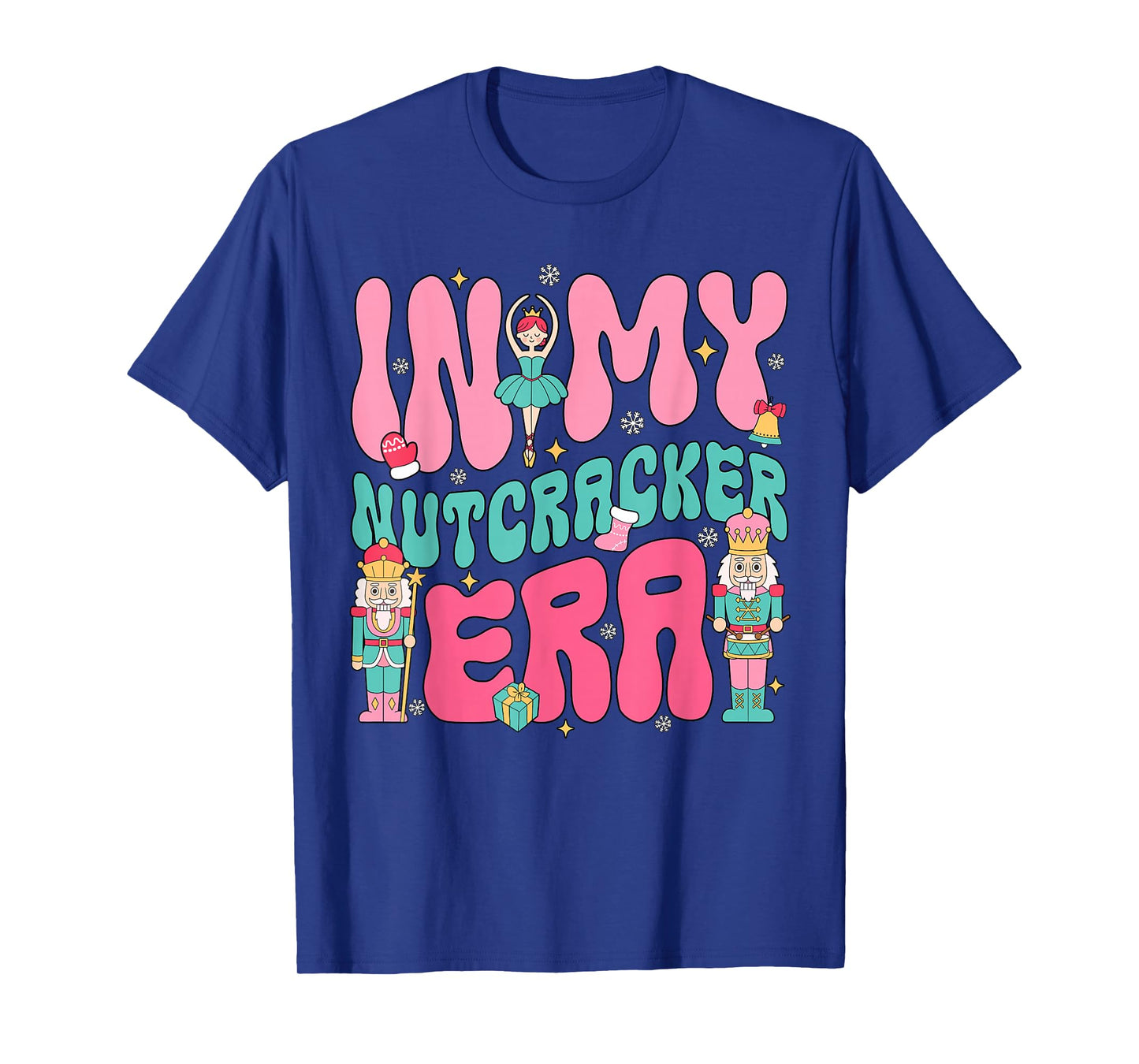 Pink Nutcracker Squad in My Nutcracker Era Christmas Women T-Shirt