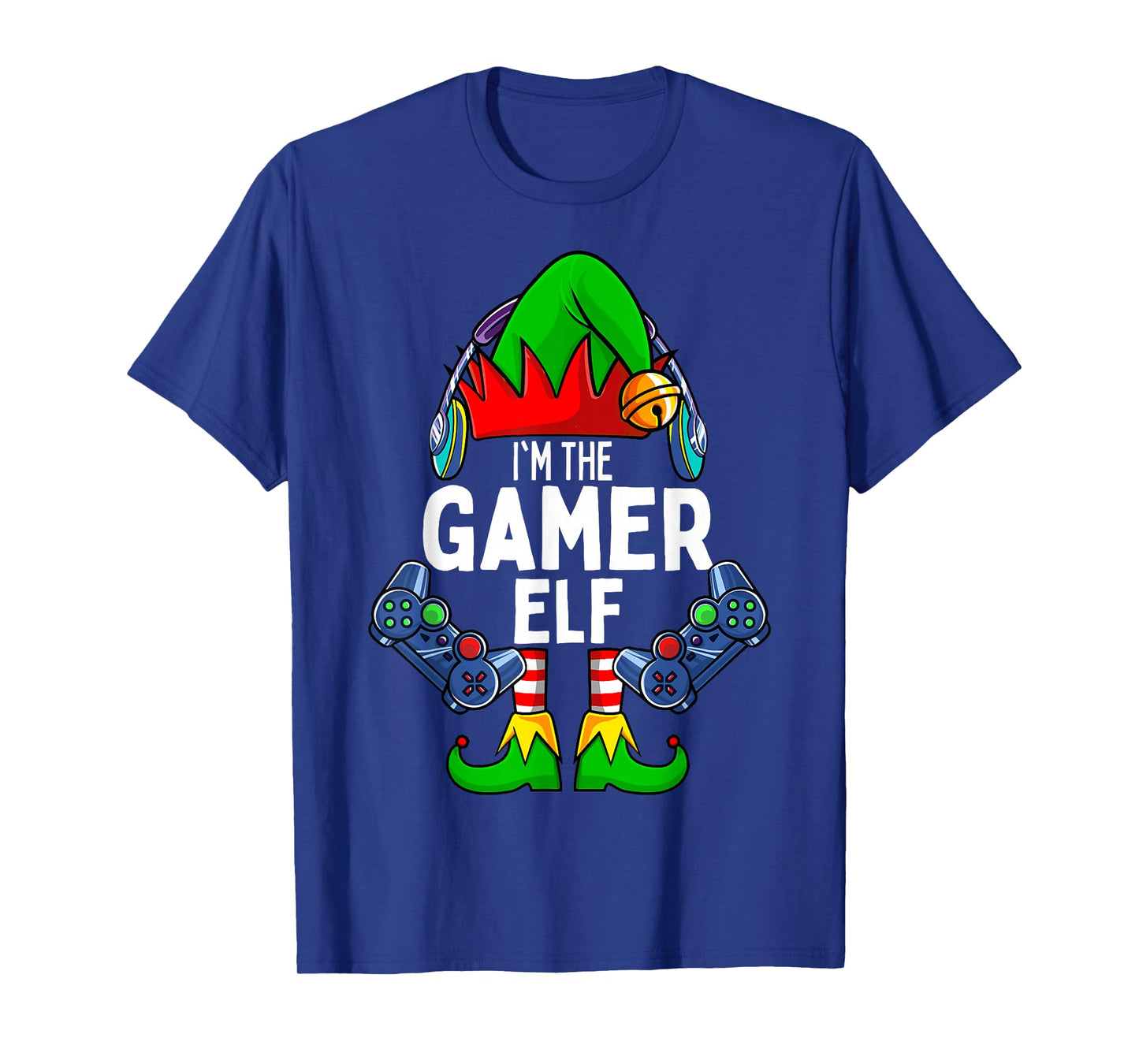 Gamer Elf Matching Family Christmas T-Shirt