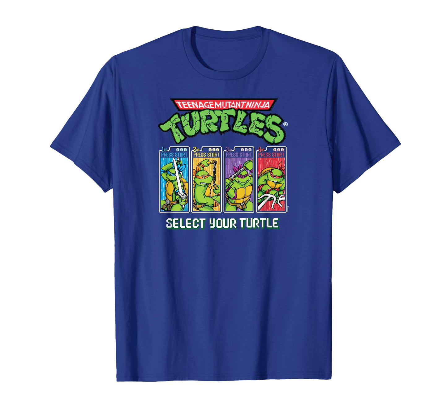 Teenage Mutant Ninja Turtles - Select Your Turtle Video Game T-Shirt