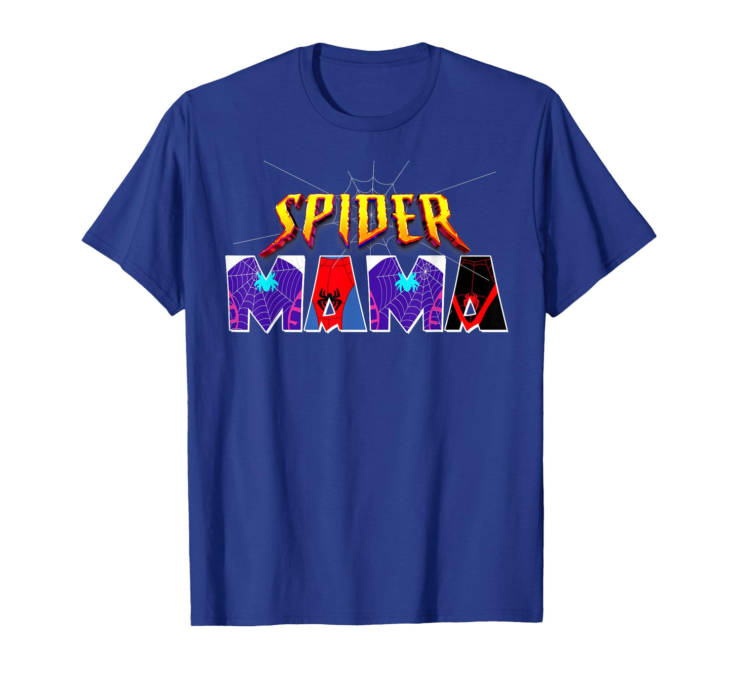 Spider Mama Mother's Day Shirt Matching Birthday & Halloween T-Shirt