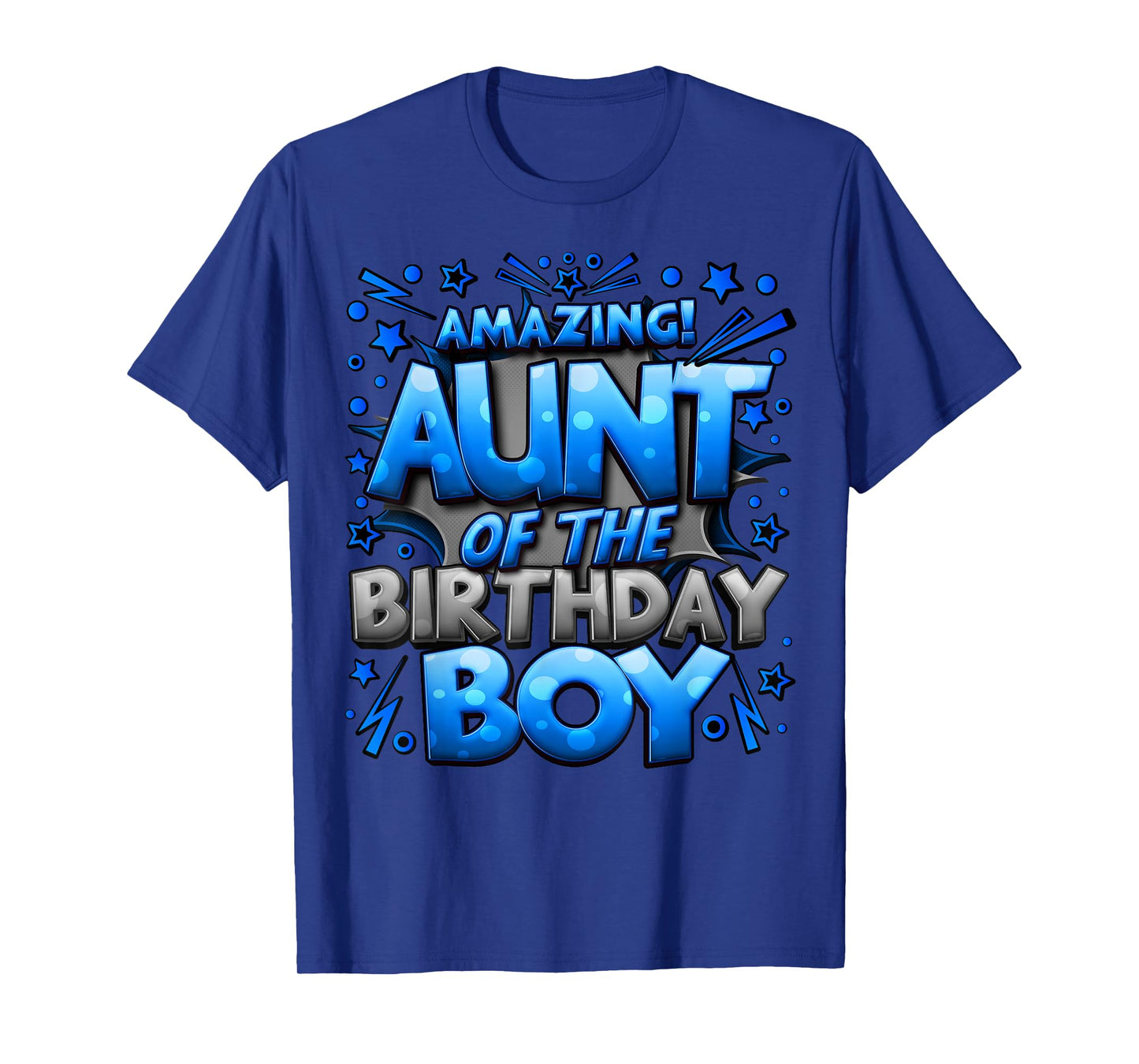 Aunt of the Birthday Boy Matching Family Of Boy Party T-Shirt