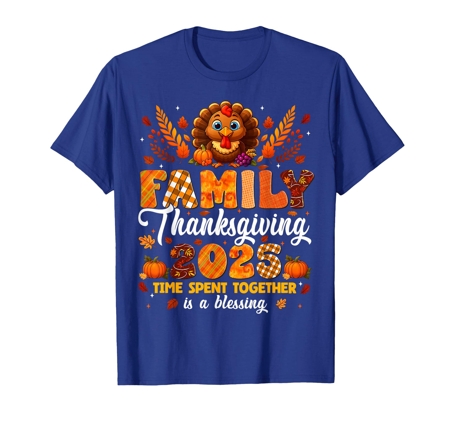Family Thanksgiving 2025 Family Matching Tee Men Women T-Shirt